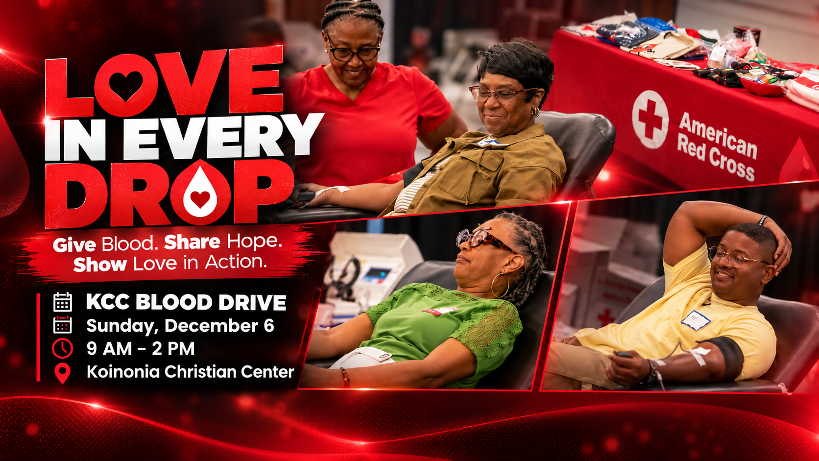 Love In Every Drop Blood Drive