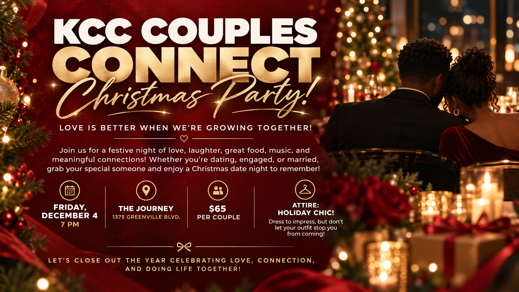 KCC Couples Connect Christmas party