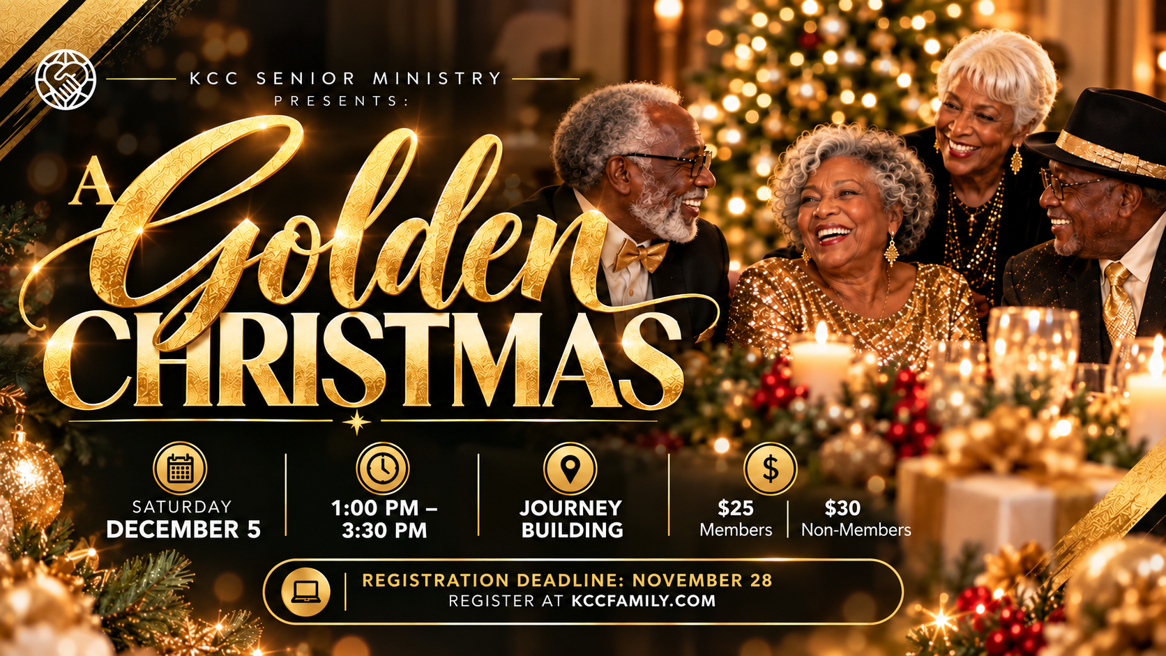 A Golden Christmas Senior Social