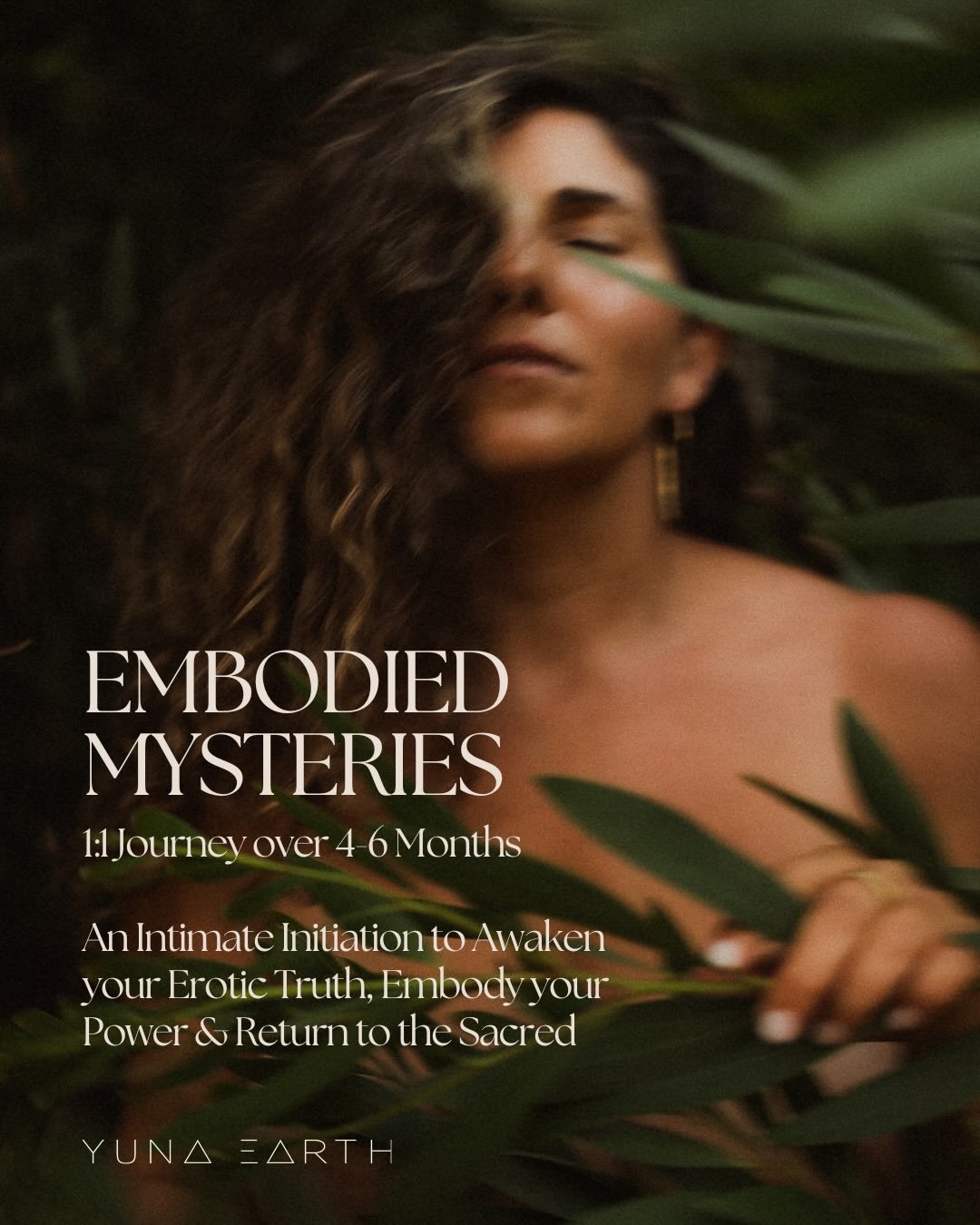 1 space open to work with me 1-1 over the course of 4-6 months. 

This work is deep, transformative and will change you in ways you may not expect&hellip; a call for deeper awareness of self, more presence, more love. 

Read more on my website and ap