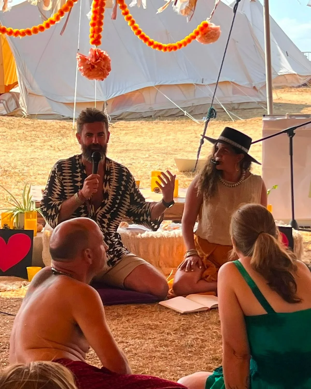 Thank you @medicinefestival 😍 

We had such a beautiful experience reuniting and celebrating life with friends and of course, the highlight of the week&hellip; hosting our couples workshop with 25 couples 🌟

It was truly an amazing container in whi