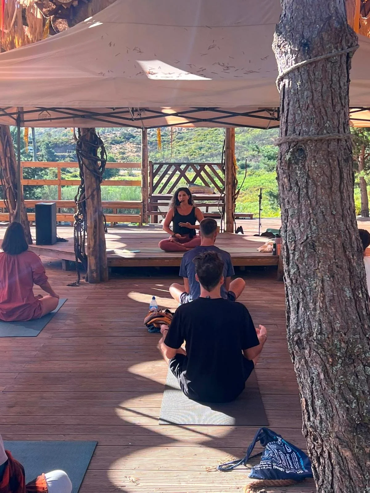 Yuna Moutran, Yoga Class, Slow Flow, Kind Family Gathering Portugal 2026
