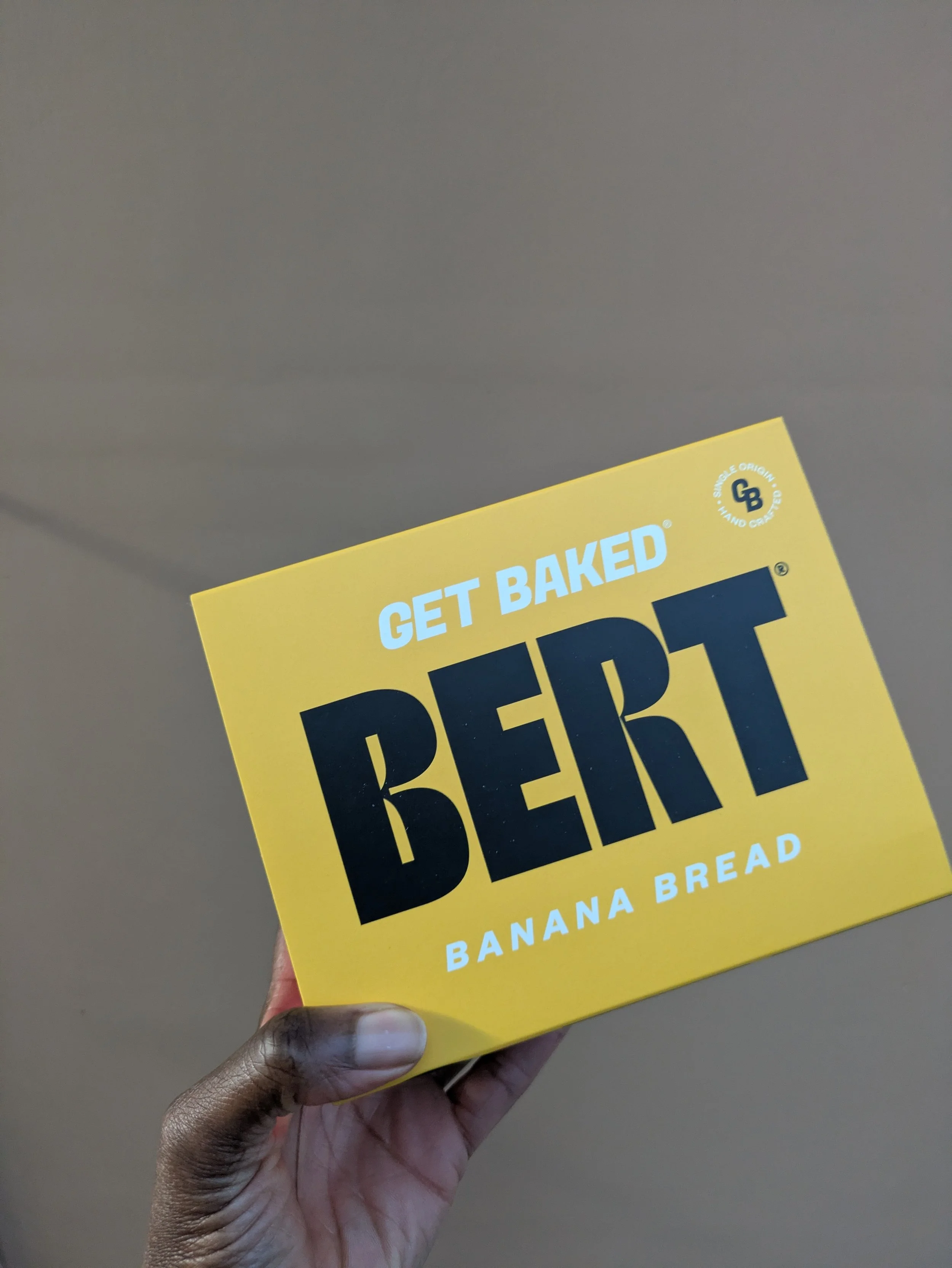 Get Baked Banana Loaf Bert