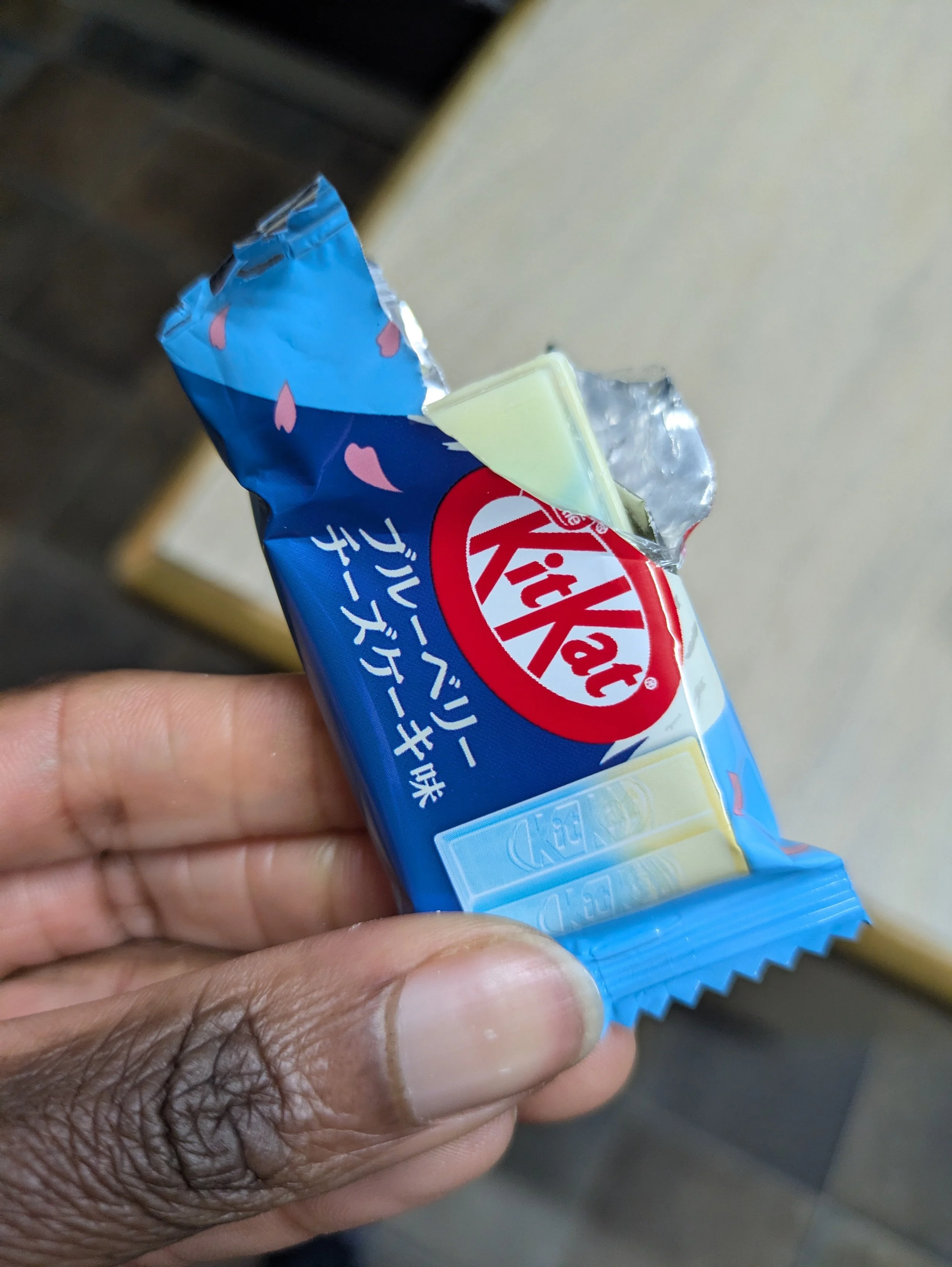 Blueberry Cheesecake KitKat