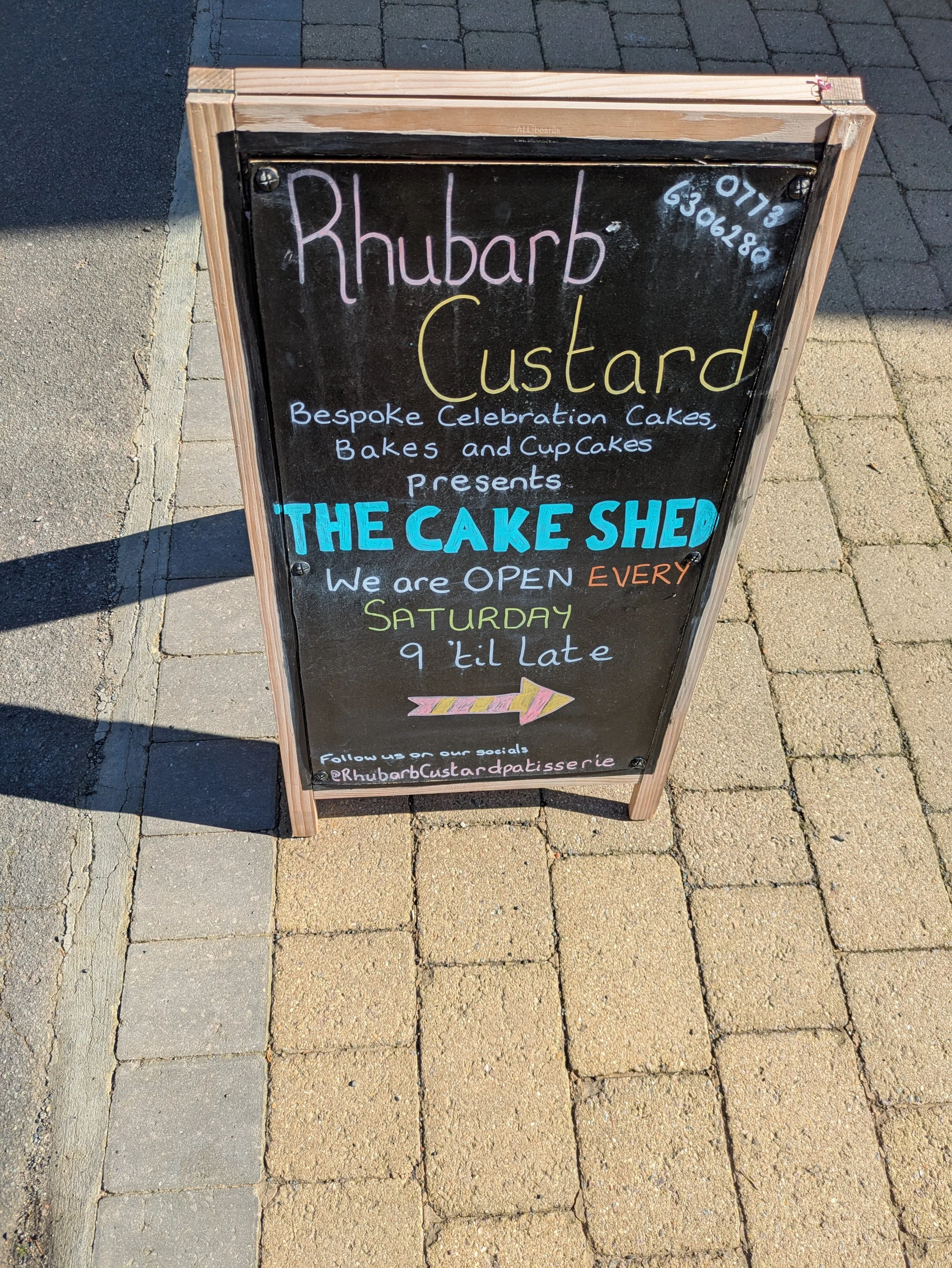 Visiting a Cake Shed