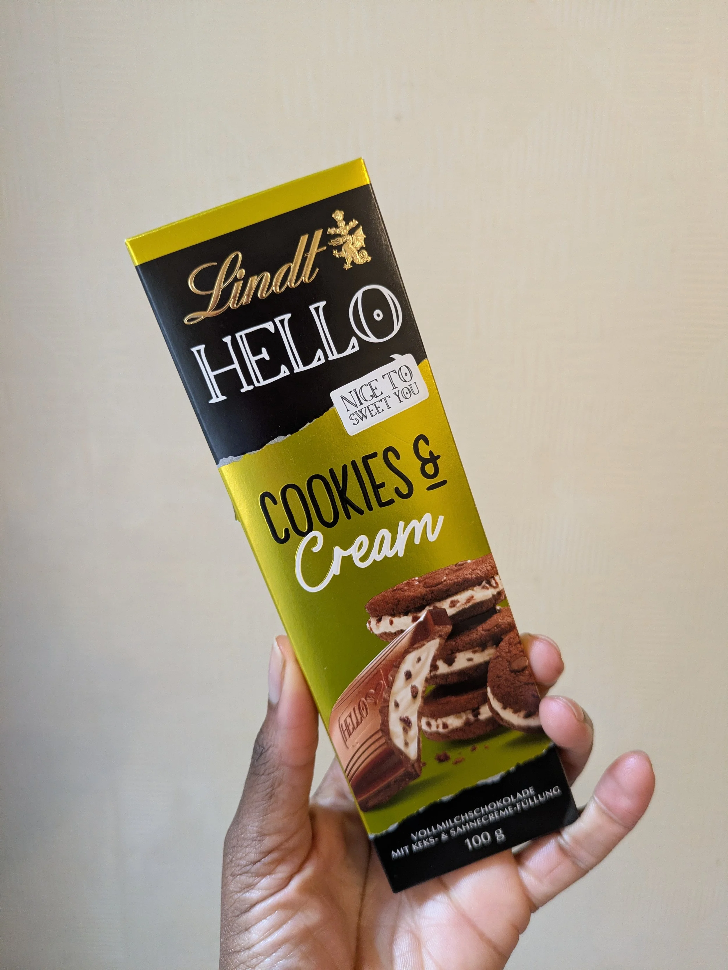 Lindt Cookies and Cream