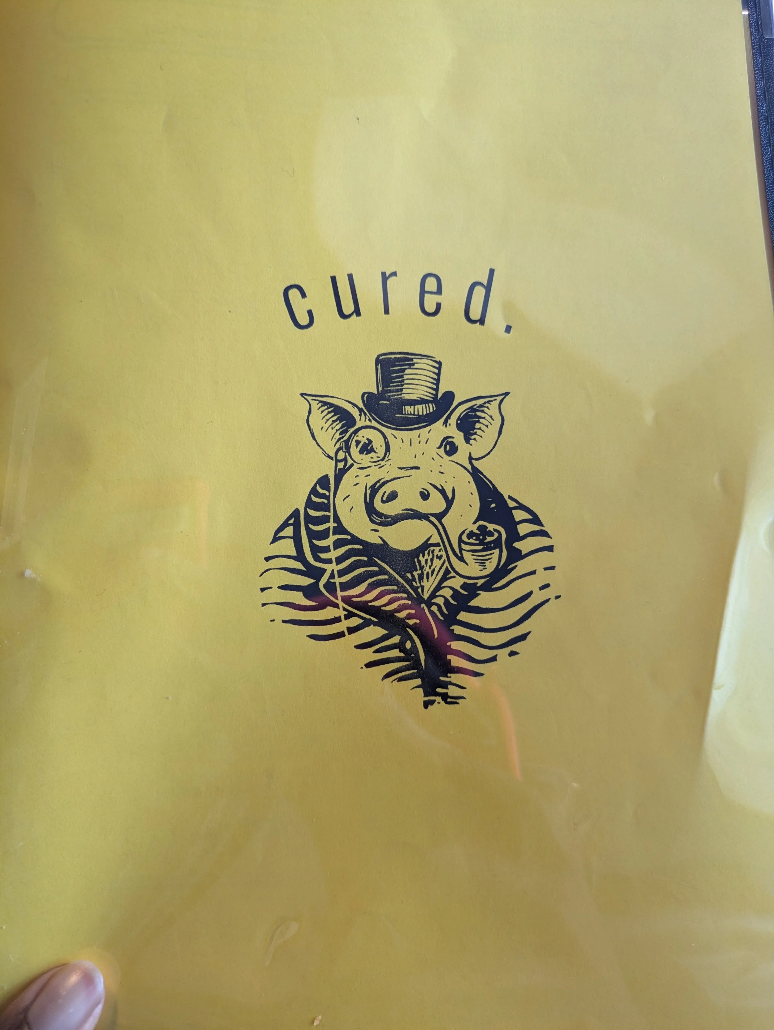 Cured
