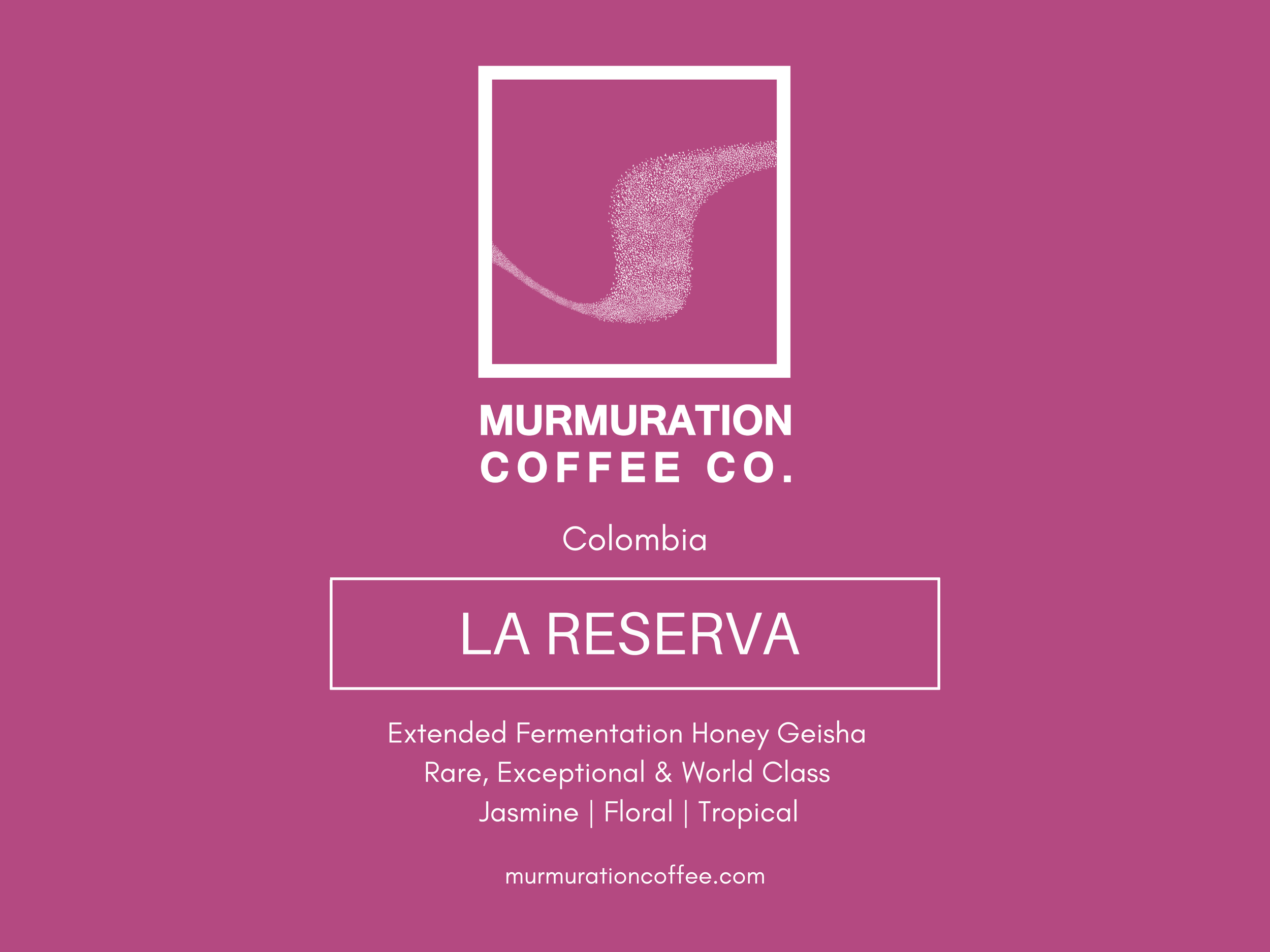 Colombia - La Reserva 96hr Honey Geisha
