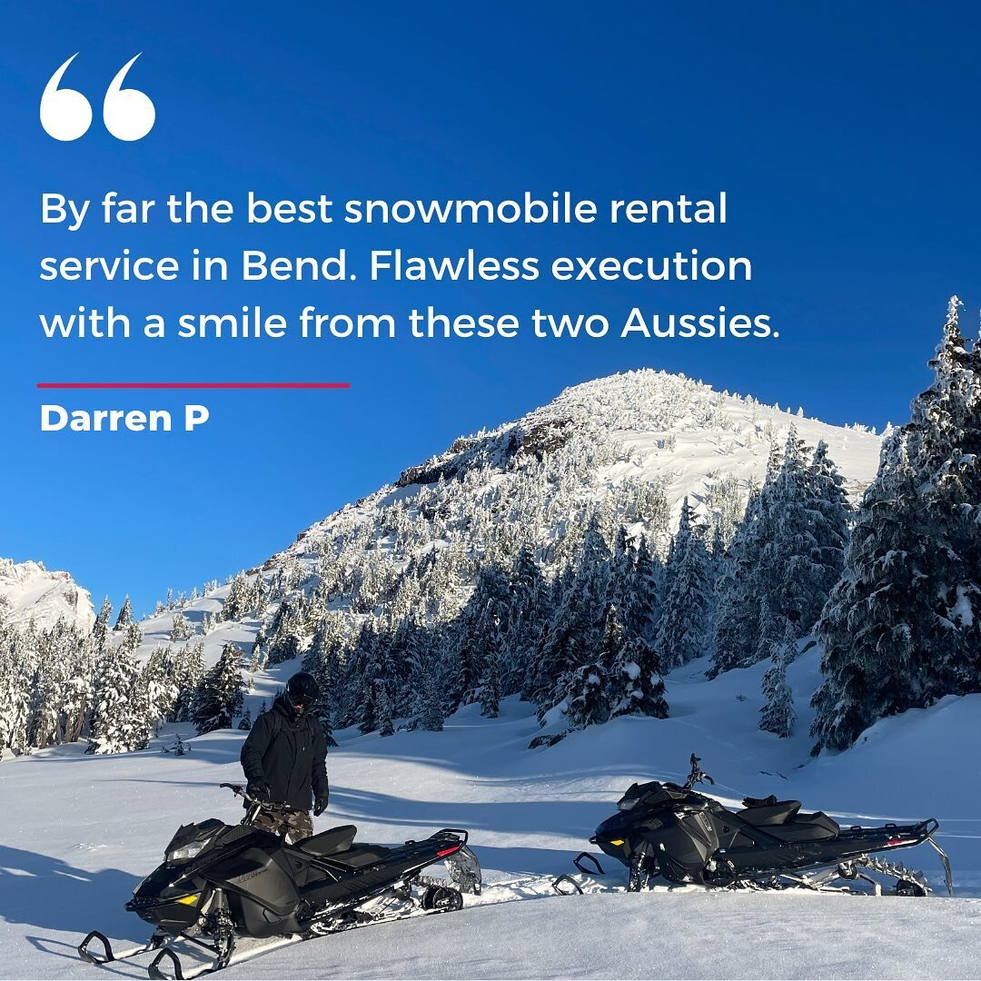 Thanks Darren! This might be our first season, but it&rsquo;s not our first rodeo. 

We know that when you&rsquo;re investing in a special adventure, you expect nothing but the best equipment, easy communication and a seamless experience. 

Check out