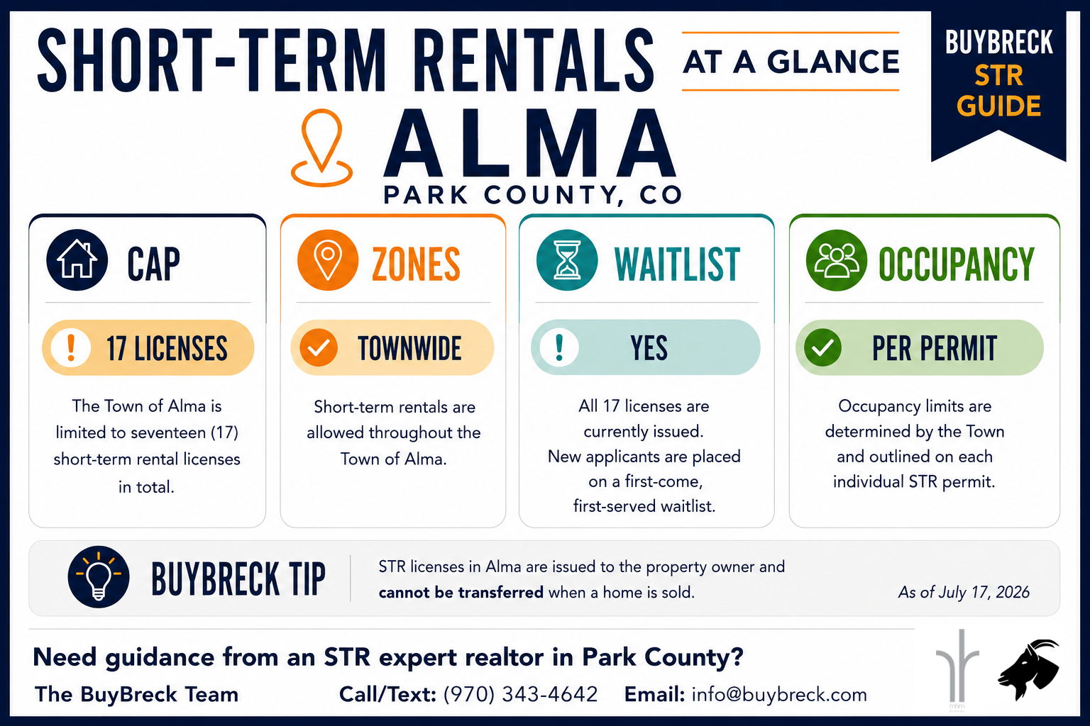 Unincorporated Park County Colorado STR Regulations