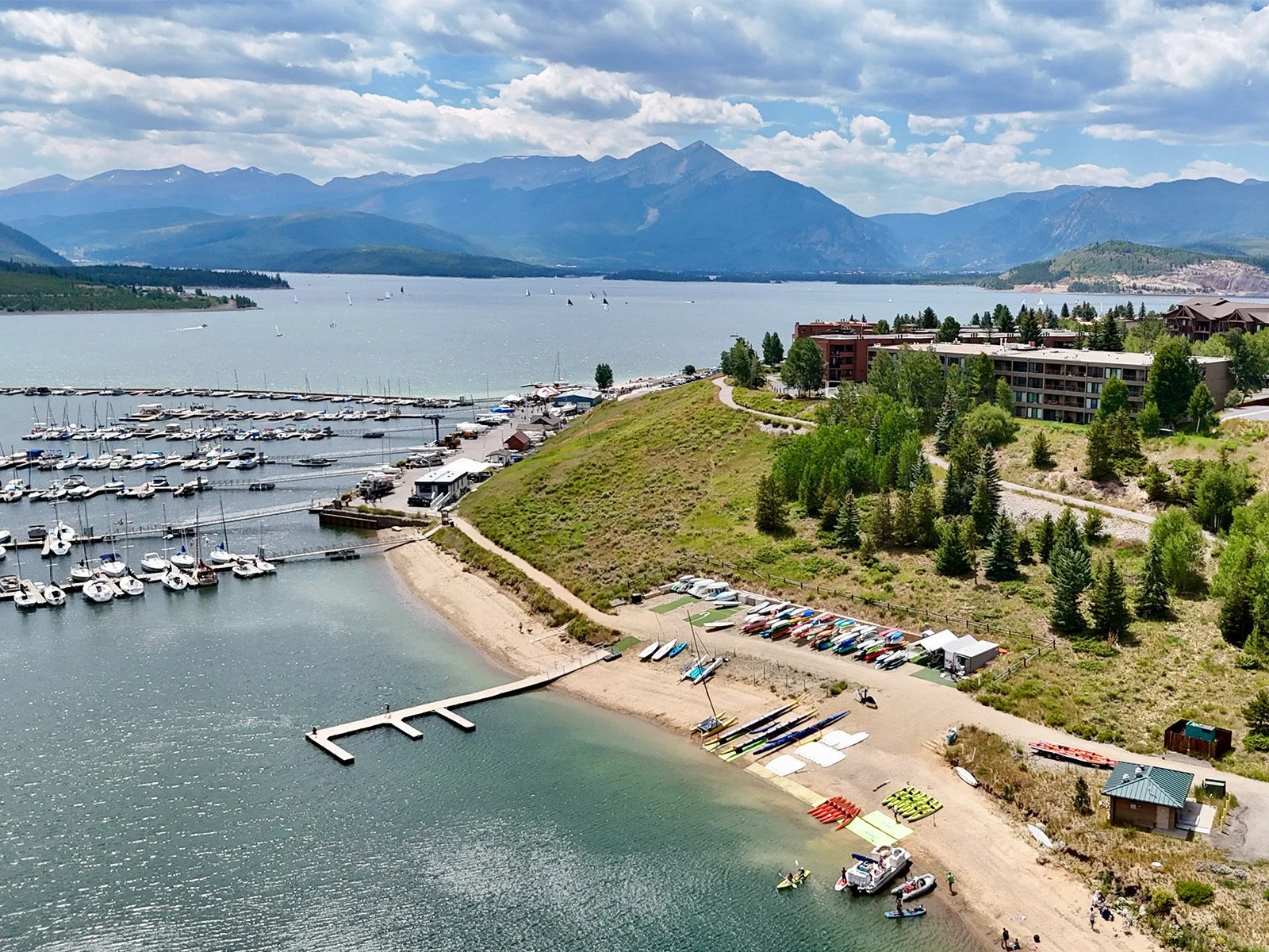 Dillon Marina in Dillon, Colorado