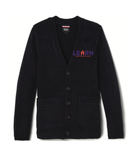 Cardigan Sweater — Learn South Chicago Campus School Uniforms