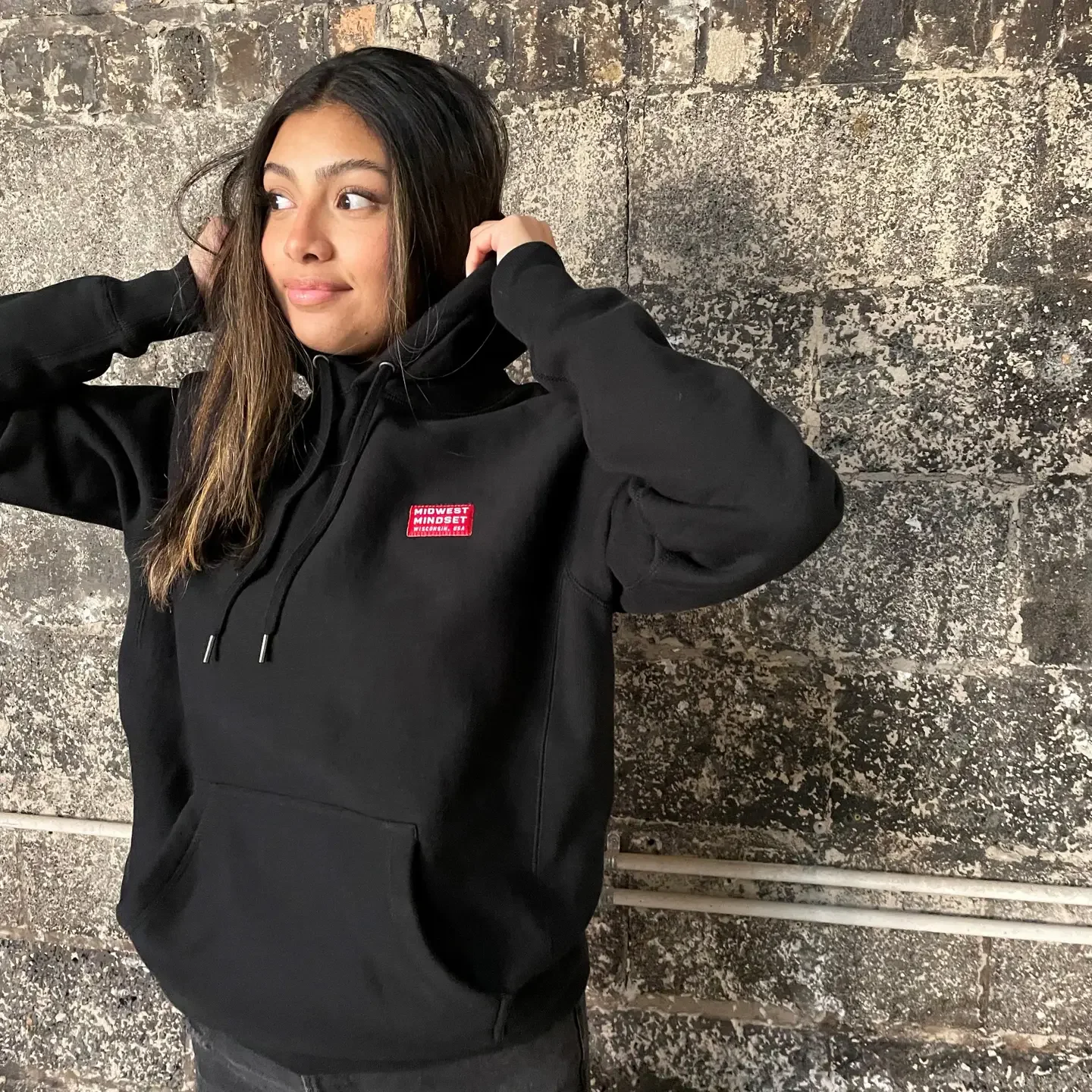 Midwest Mindset Hoodie: black