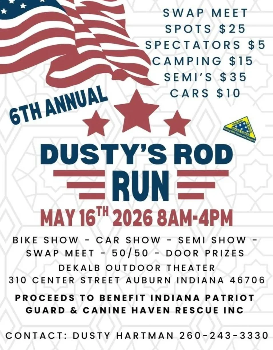 6th Annual Dusty's Rod Run