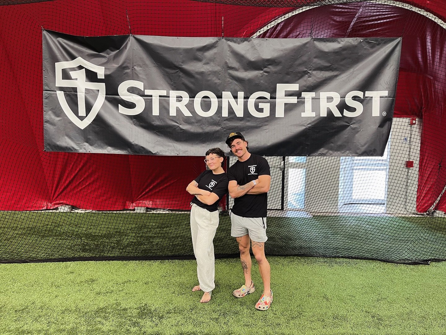‼️ Our newest Certified Kettlebell Coaches @ellcalvert &amp; @areyousorrymrjackson! CONGRATS on SFG I 💥 Your hard work and dedication to movement, strength, &amp; fitness both as athletes and professionals continues to have a major impact on the peo