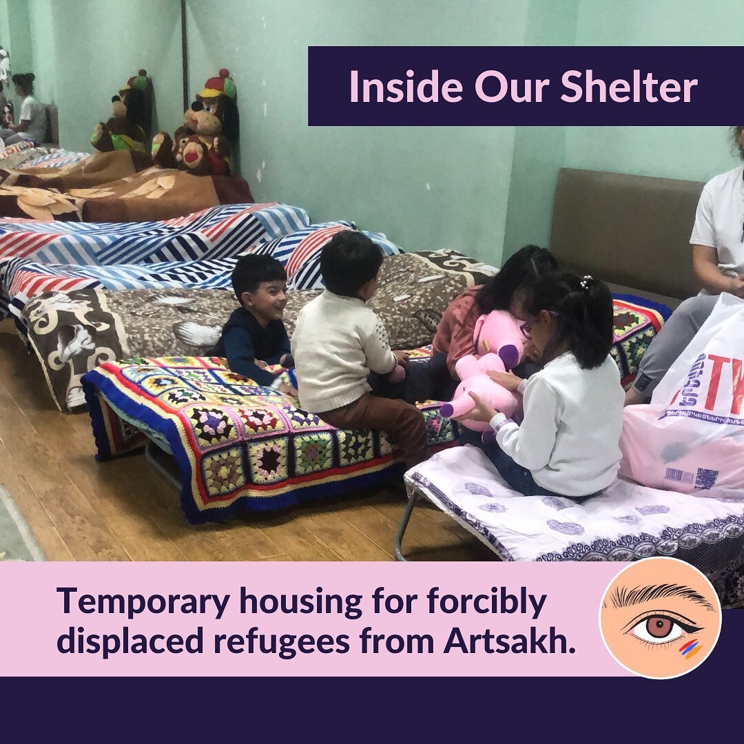 Inside Our Shelter 🇦🇲 Thank you to all the donors who have made this space possible! The work continues as we prepare to receive more beneficiaries&hellip;