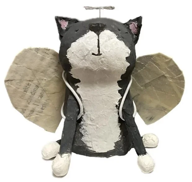 Cornelius finally got his angel wings