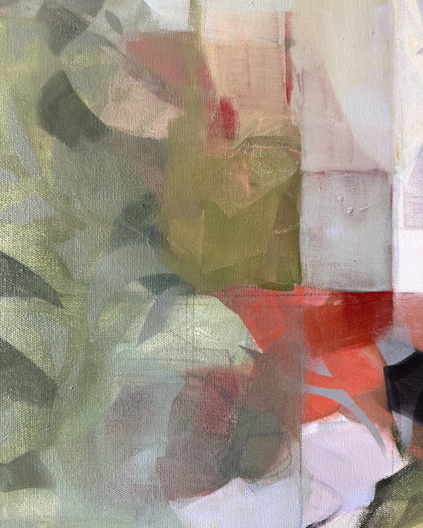 Documenting some juicy baby details that may or may not survive the next painting round. 

#carlottabaird #abstractpainter #creativeprocess #studiopractice #saturdayinthestudio