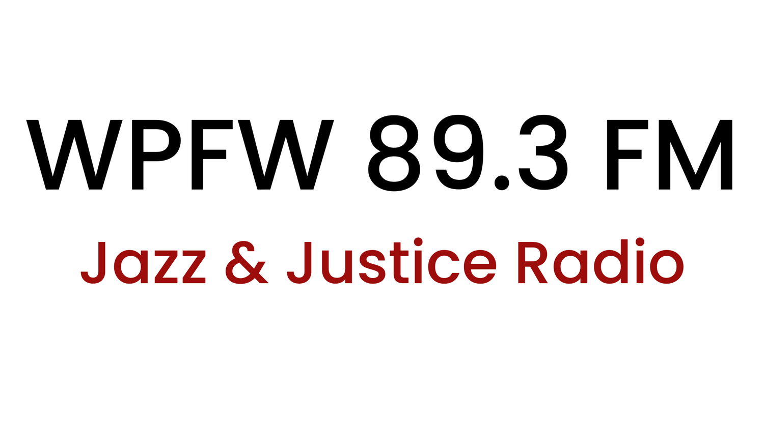 WPFW 89.3FM/WPFW.com