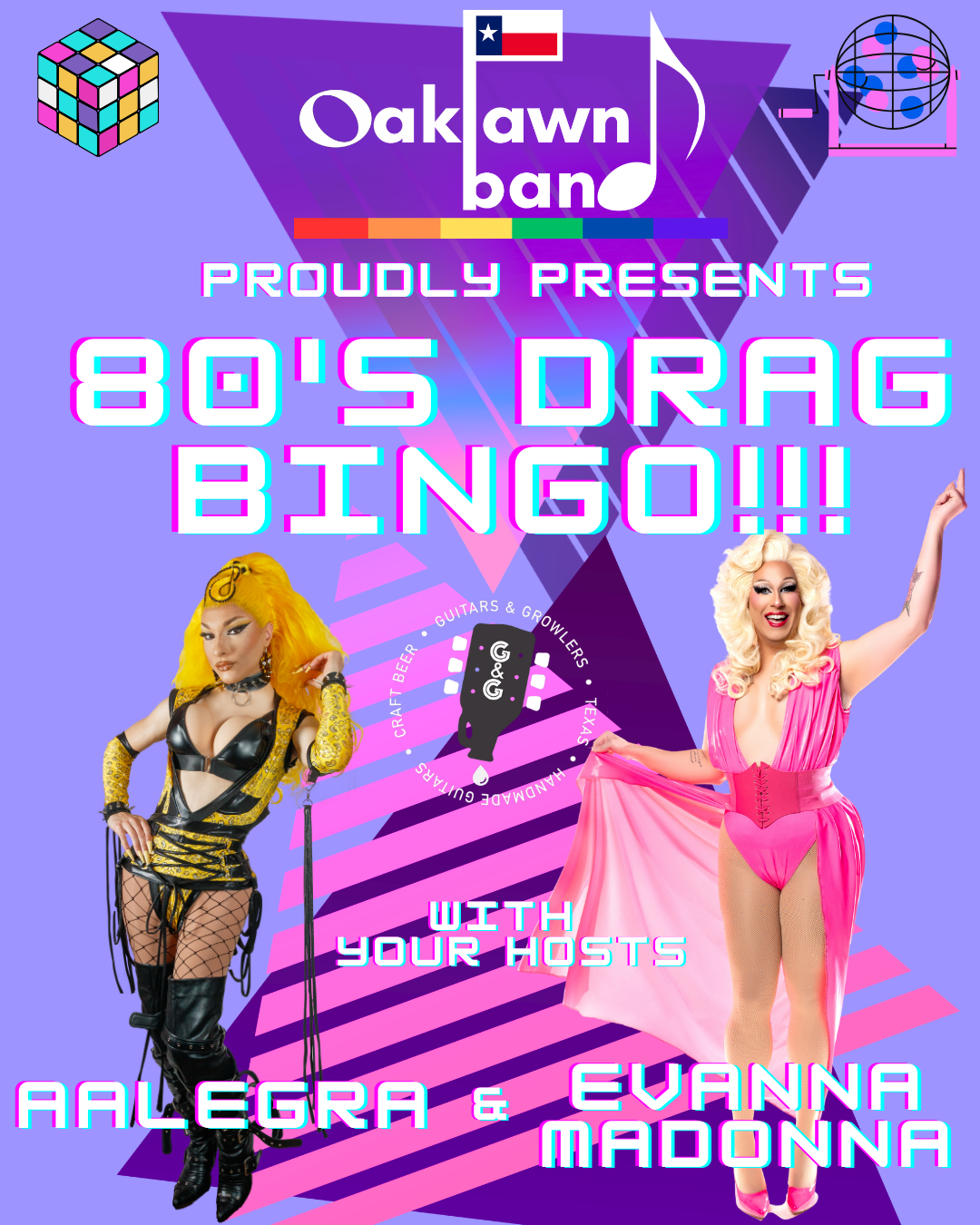 80's Rock Drag Queen Bingo