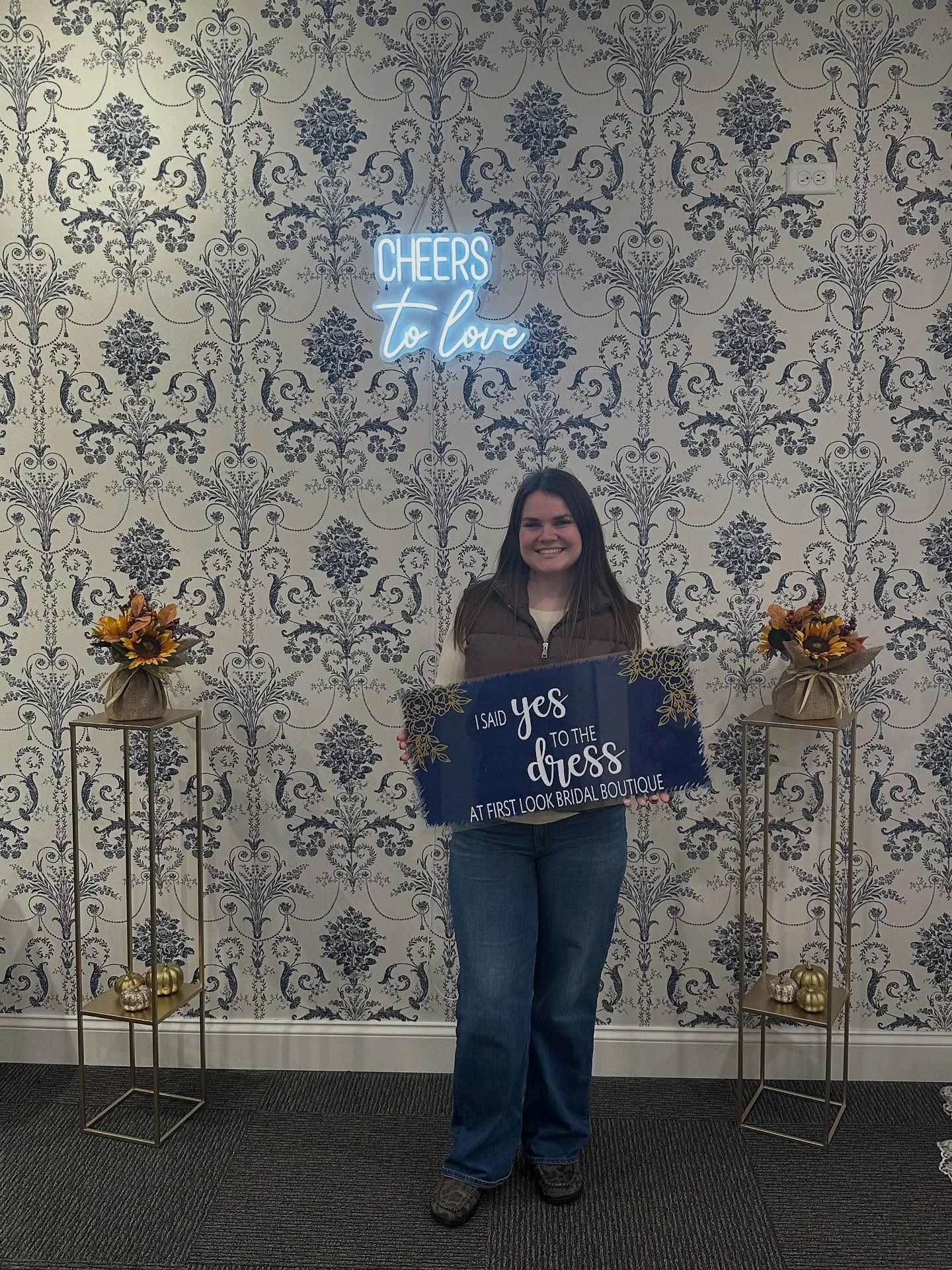 Congratulations Madison! Thank you so much for choosing First Look! 🥳💙💍 #itsloveatfirstlook #baycitymichigan #baycity #weddings #love