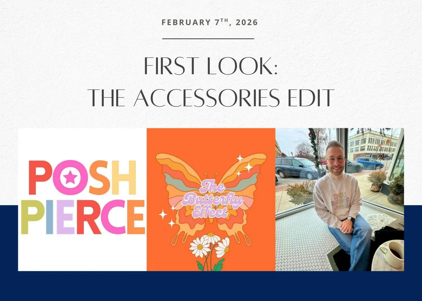 Since the store is currently undergoing renovations, we thought this would be the perfect time to get this event on your calendar!

✨ First Look: The Accessories Edit! ✨
Level up your looks&mdash;adding the perfect sparkle to your bridal, bachelorett