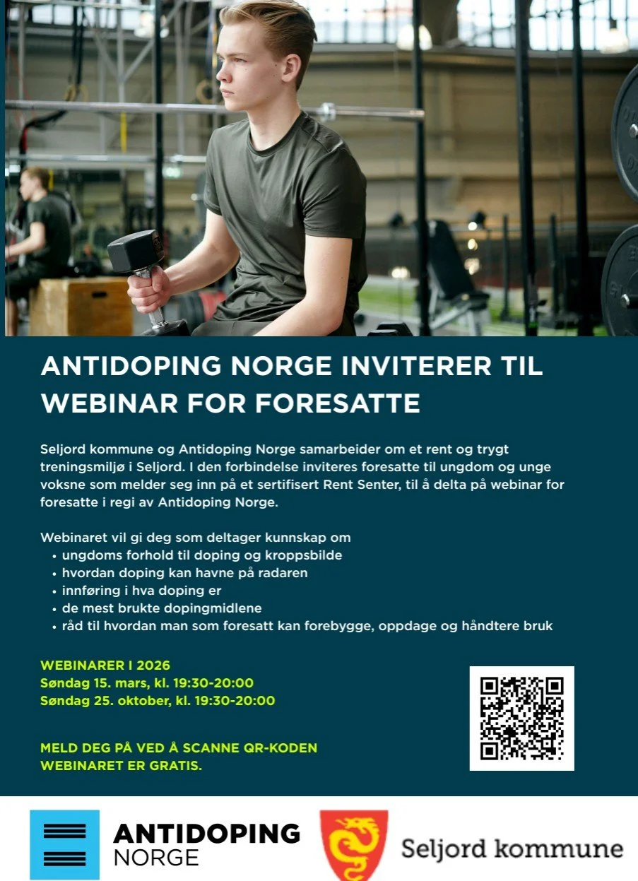 Har du ein ungdom i hus som trenar? 