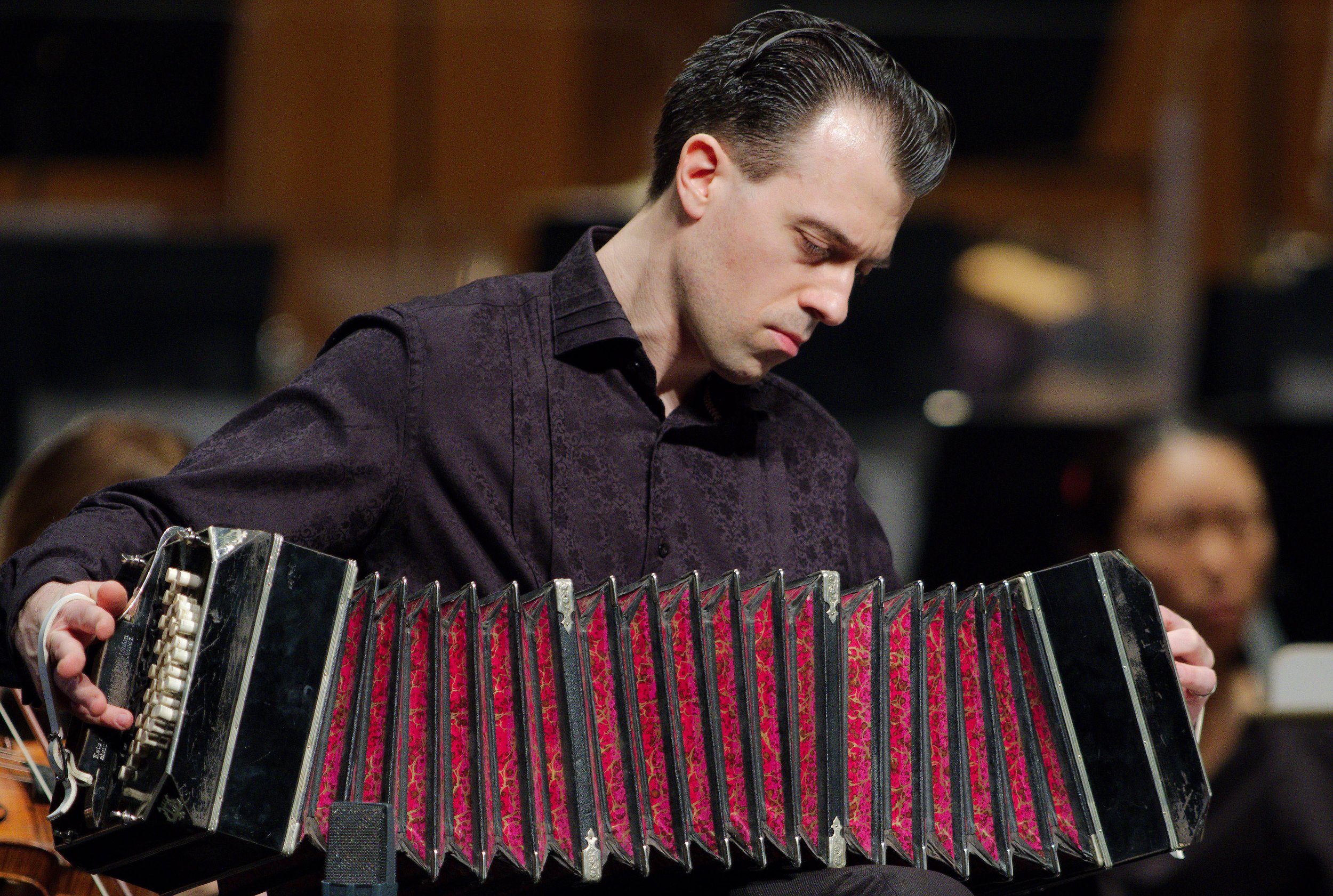 Julien Labro, bandoneón and accordion