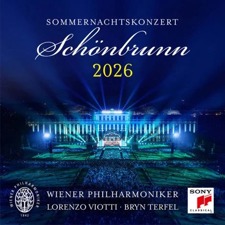 July 17: Sony Classical Releases 2026 Summer Night Concert with The Vienna Philharmonic and Bass-Baritone Sir Bryn Terfel&nbsp;– Conducted by Lorenzo Viotti