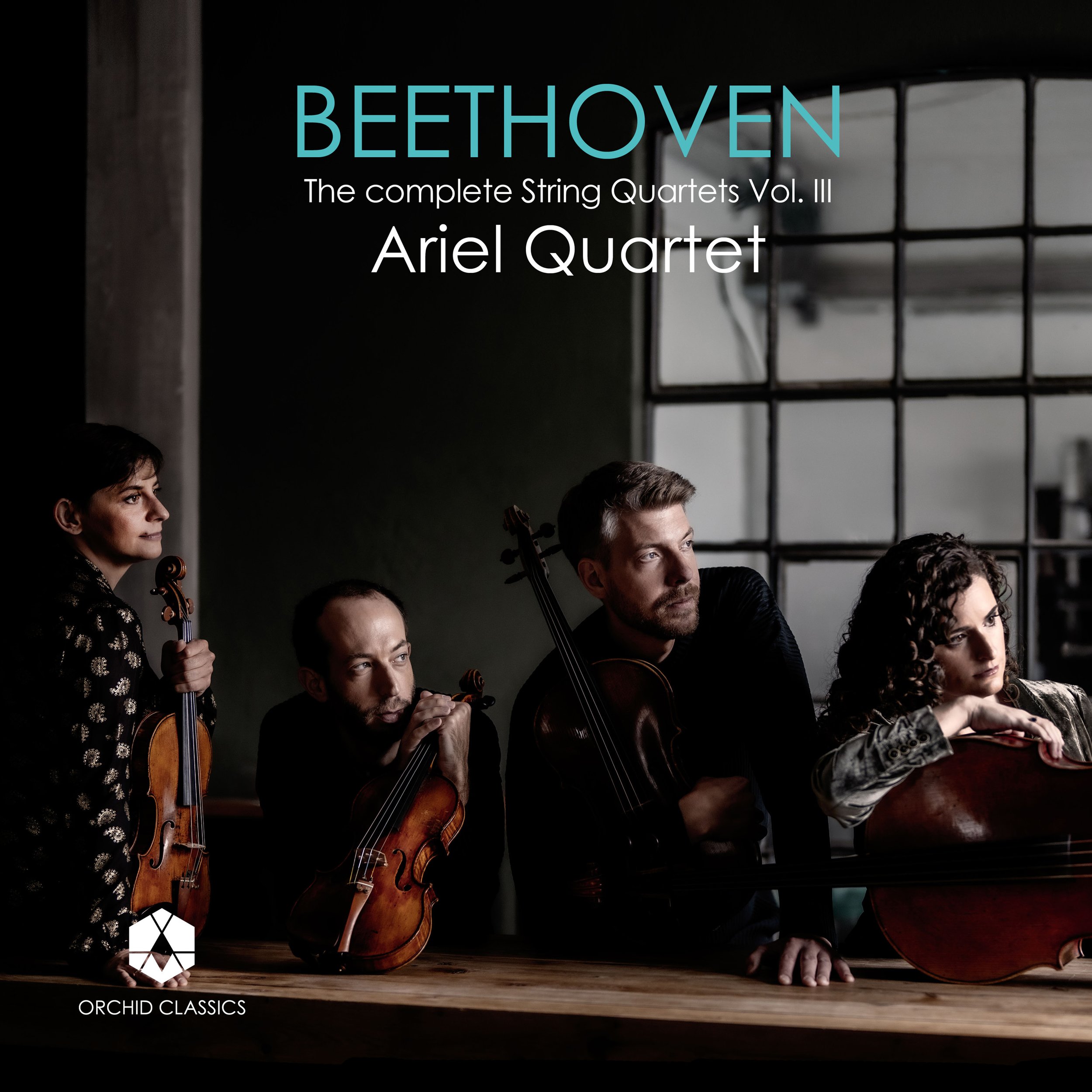 Oct. 2: Ariel Quartet Completes Monumental Beethoven String Quartet Cycle - Three Albums Over Two Years on Orchid Classics