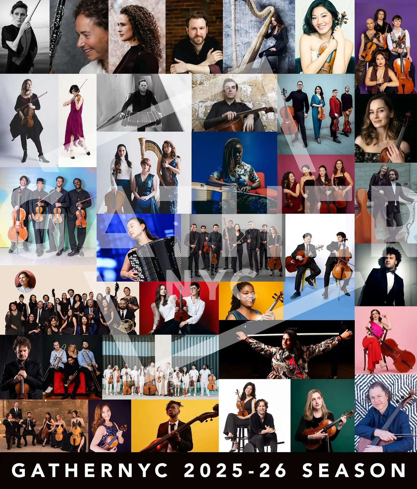 GatherNYC Announces 2025-2026 Season at Museum of Arts and Design (MAD) – 31 Concerts from October 2025 to May 2026