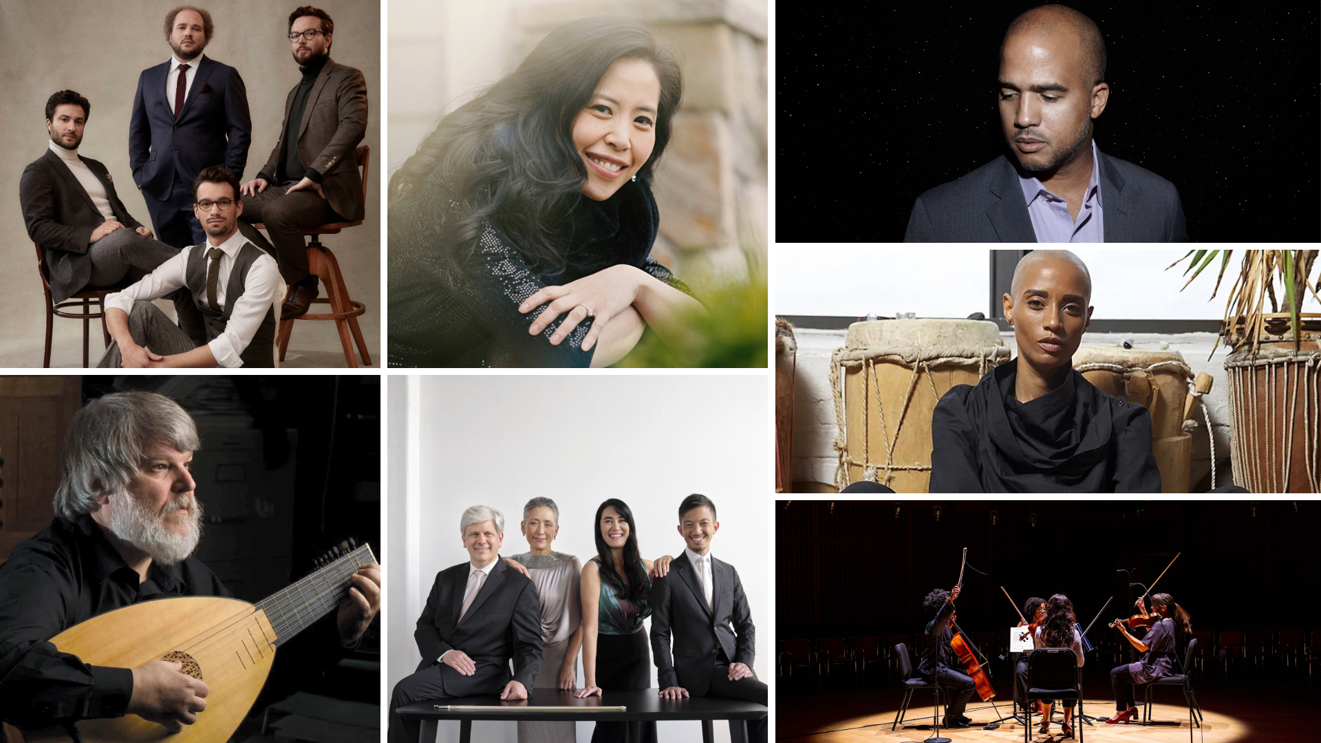 Isabella Stewart Gardner Museum’s March Concerts - Goldmund Quartet and pianist Gloria Chien; Paul O’Dette, lute; Borromeo Quartet; Castle of Our Skins with Daniel Bernard Roumain and Val-Inc