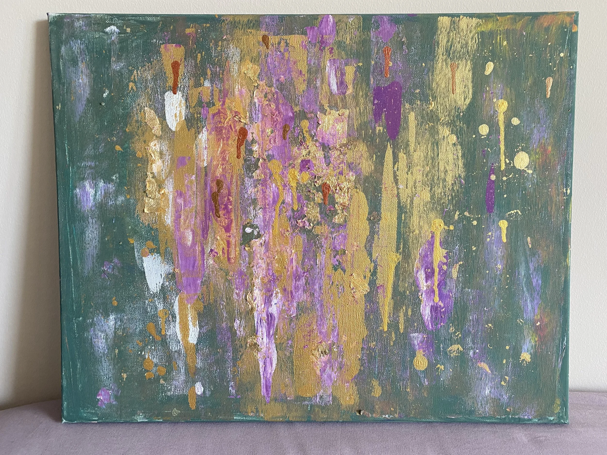 Mixed media auf Leinwand, 50*40 cm