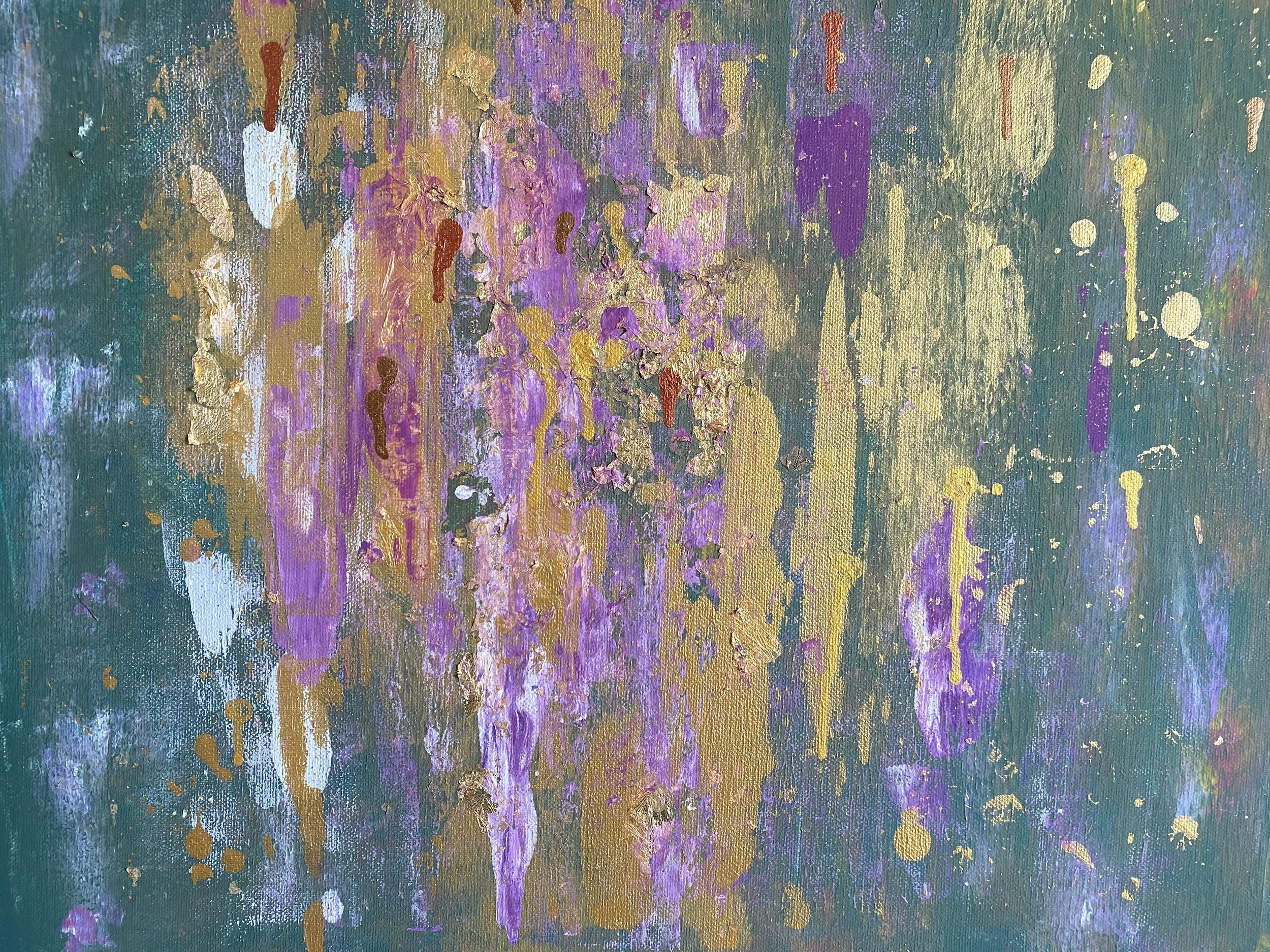 Mixed media auf Leinwand, 50*40 cm