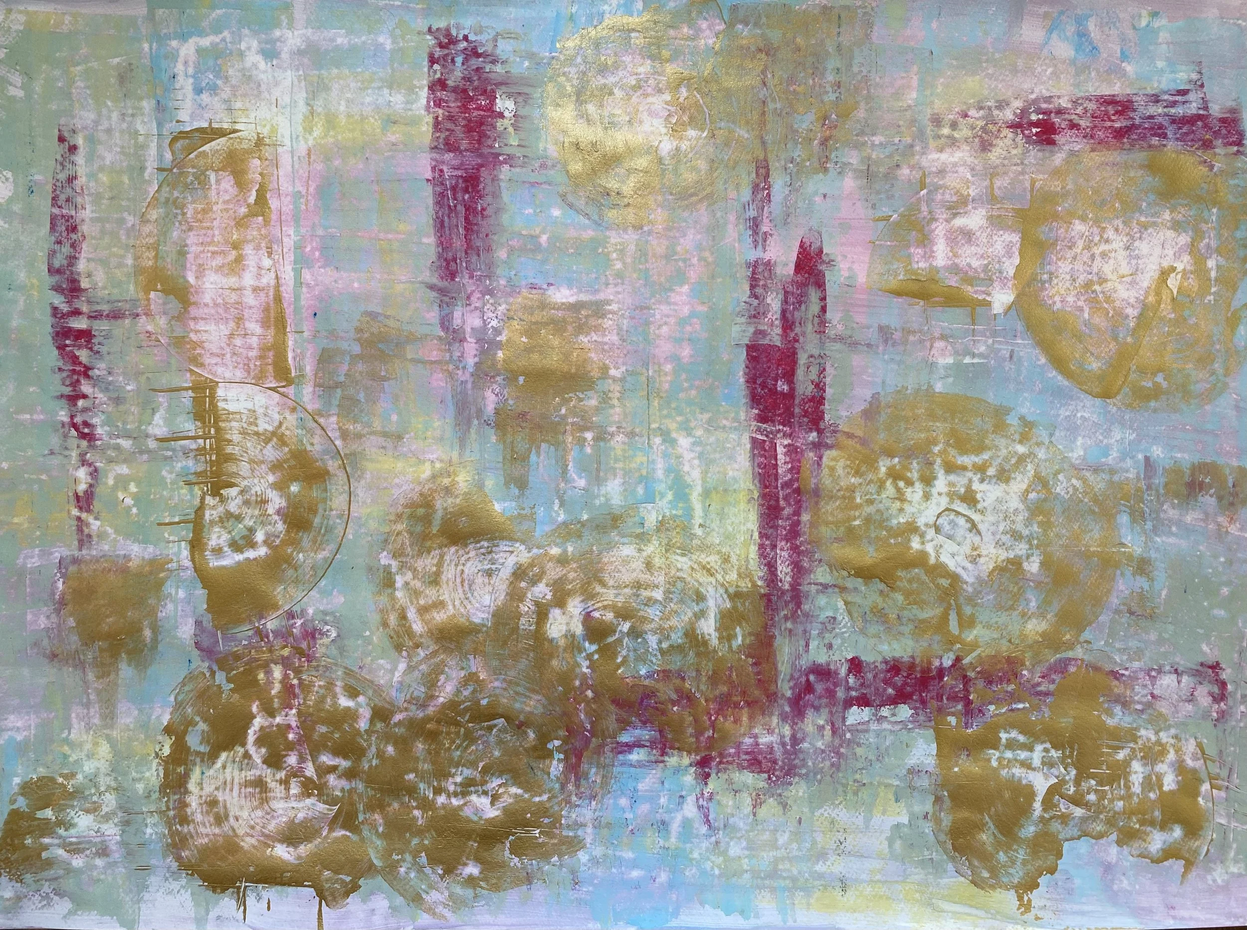Gouache auf Papier, 70*50 cm