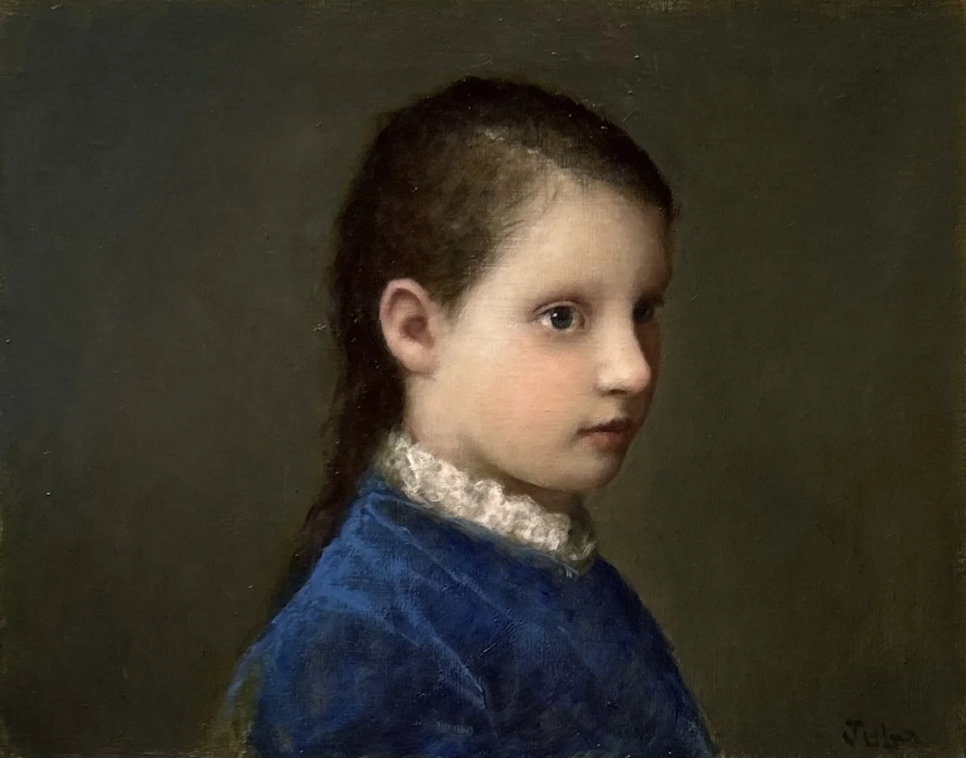 Girl in Blue 16x20