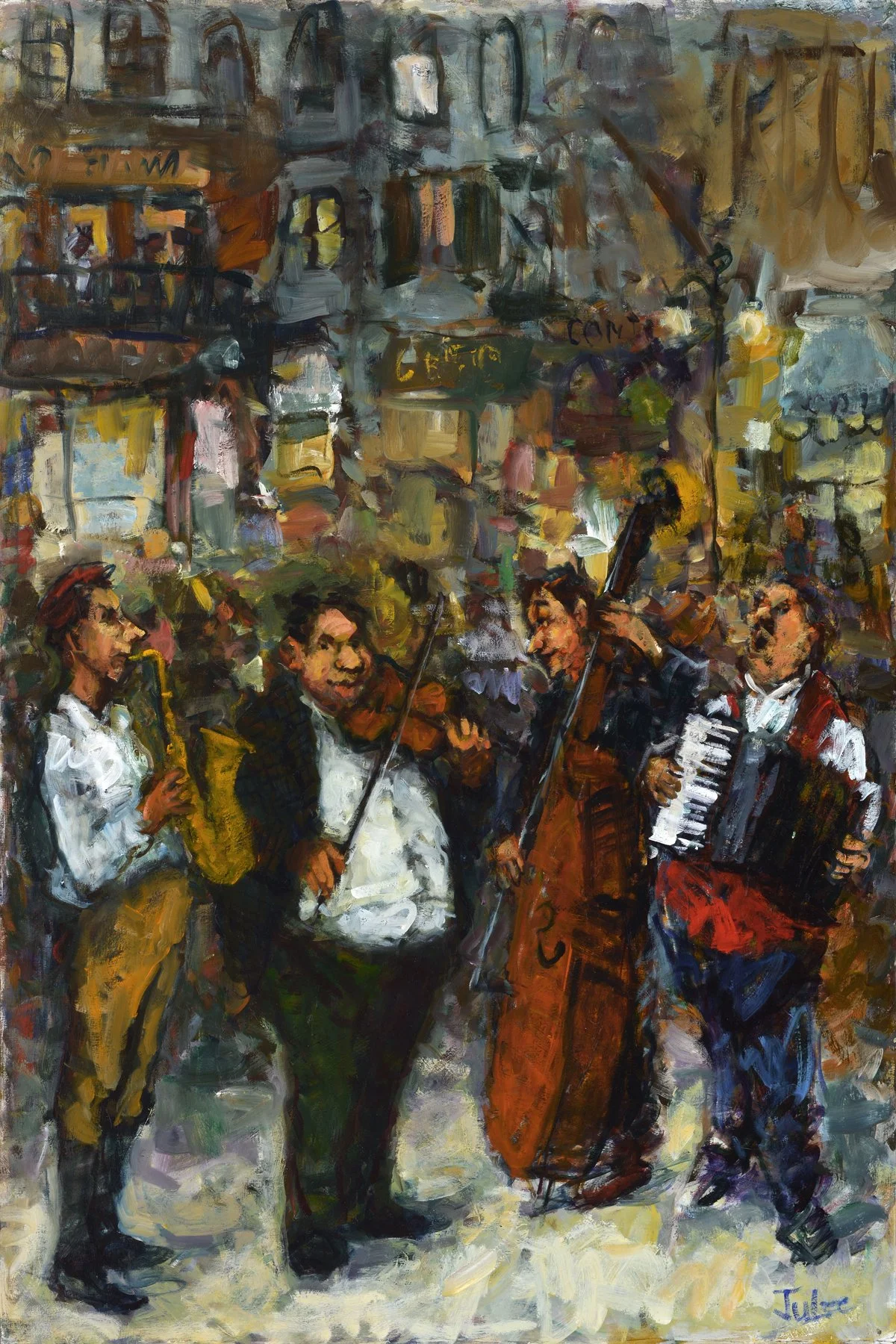 Street Serenade 36x24