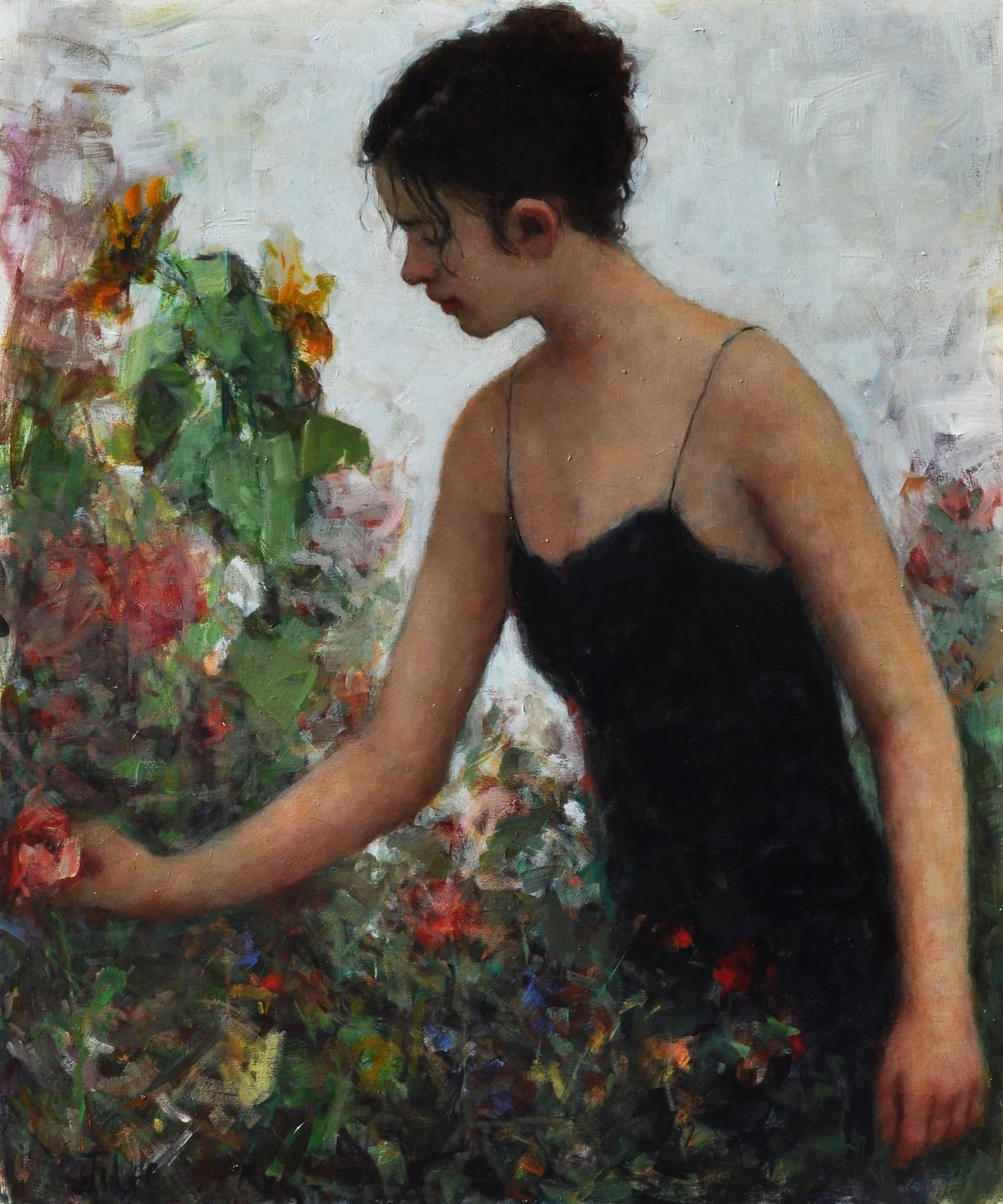 In the Garden 24x20