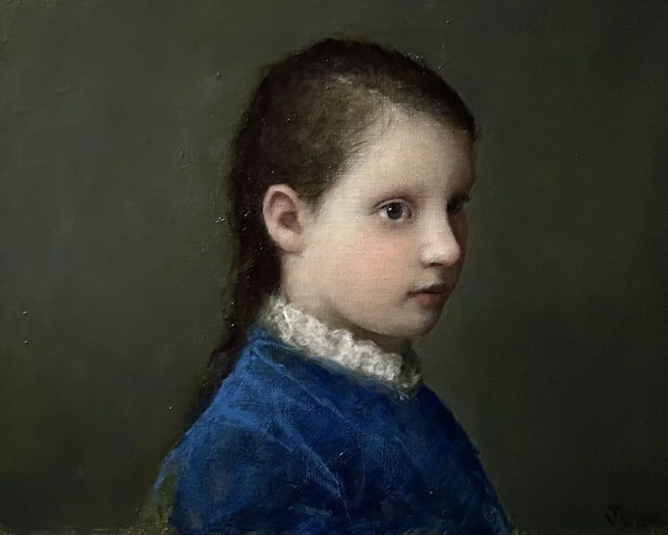 Girl in Blue 16x20