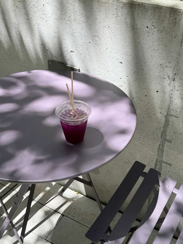 Purple drink and pretty shadows.jpeg