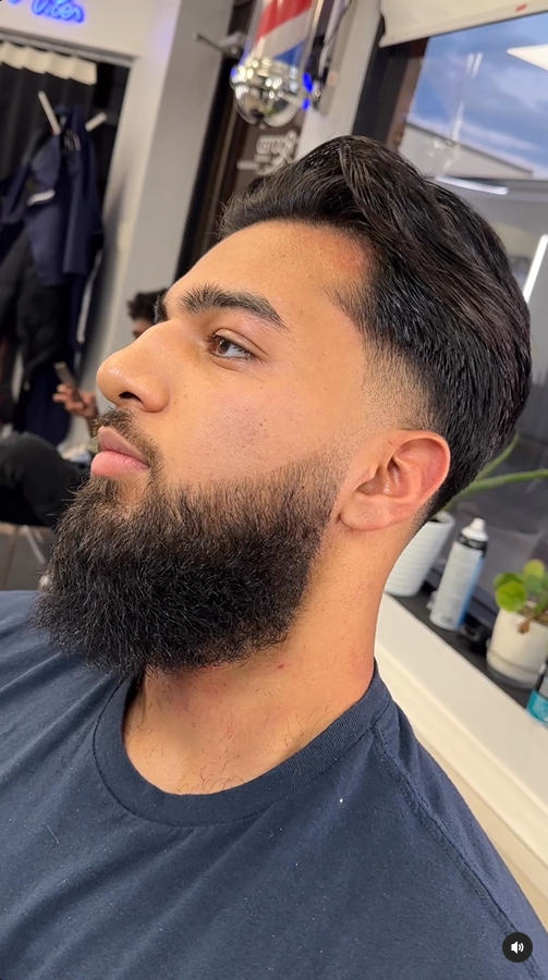 Mid Taper Brush Back Beard Trim.png