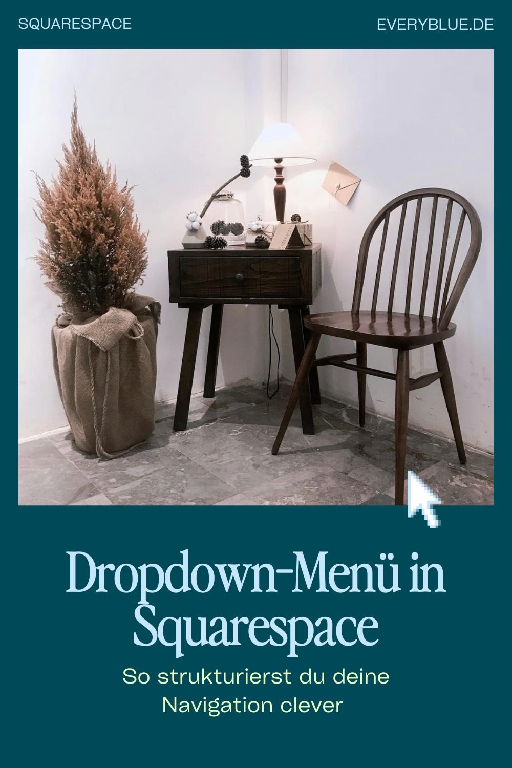 Dropdown-Menü bei Squarespace: So teilst du deine Navigation auf