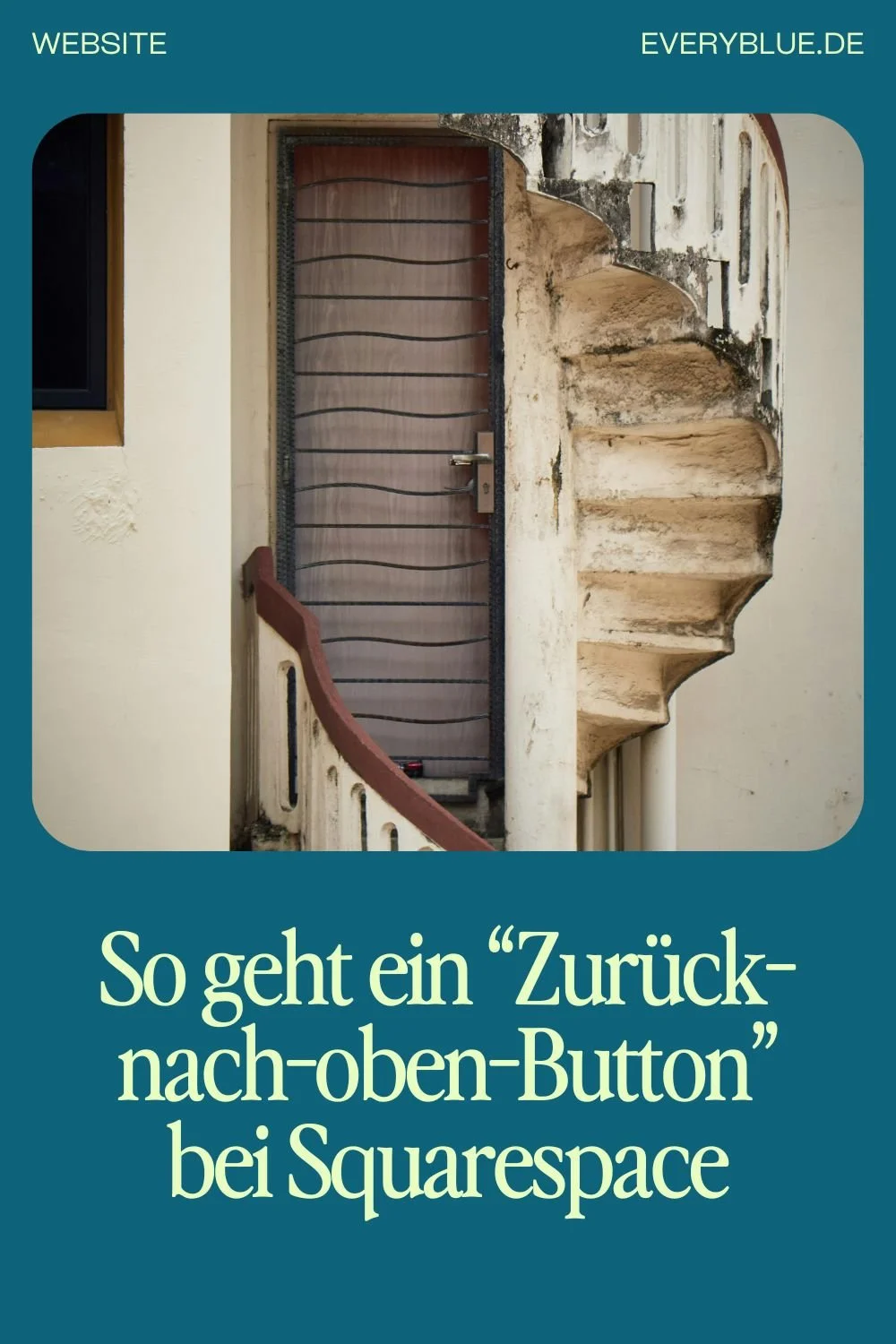 So geht ein “Zurück-nach-oben-Button” bei Squarespace