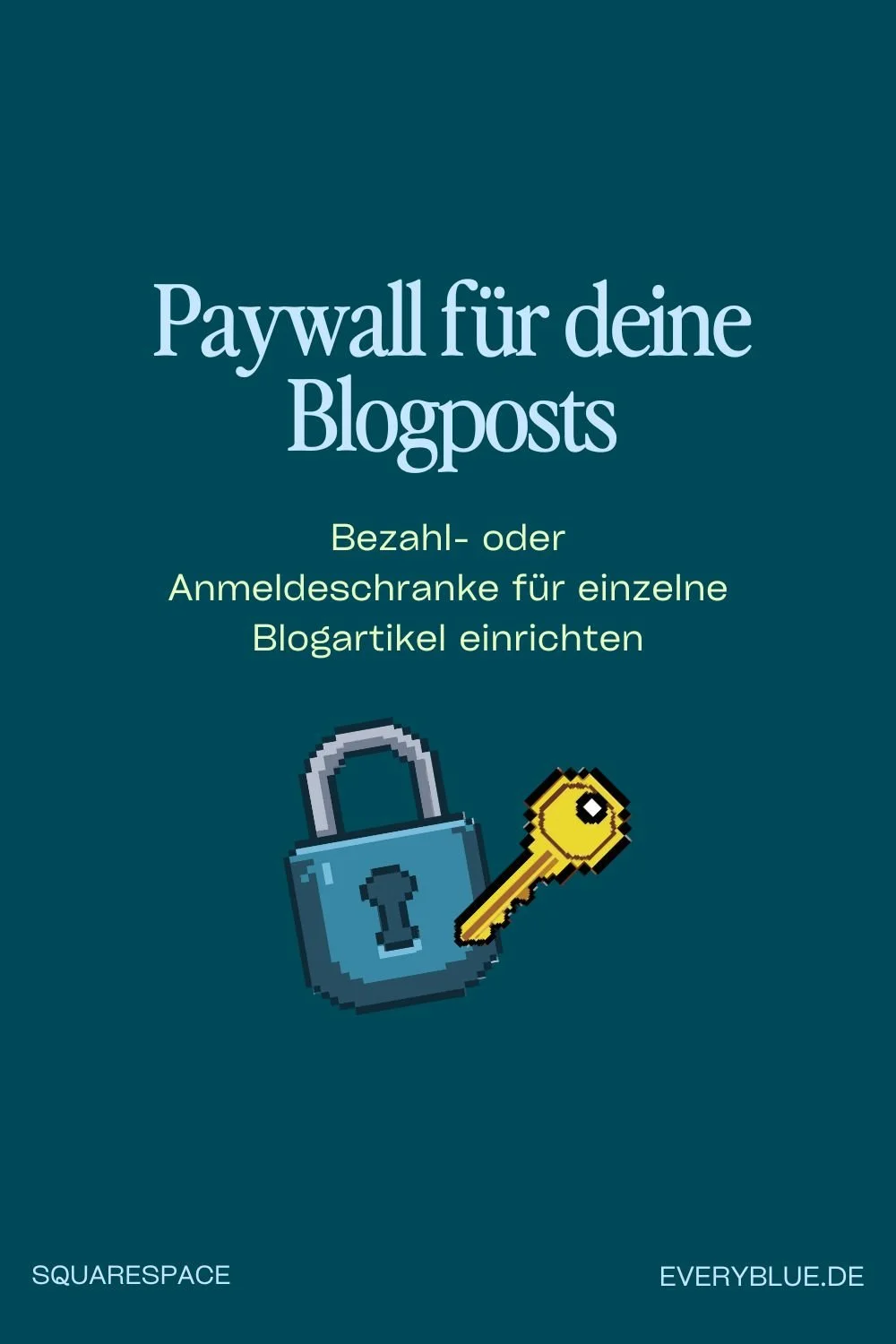 So setzt du eine Paywall auf deine Squarespace-Blogposts (Bezahlschranke oder Anmeldeschranke)