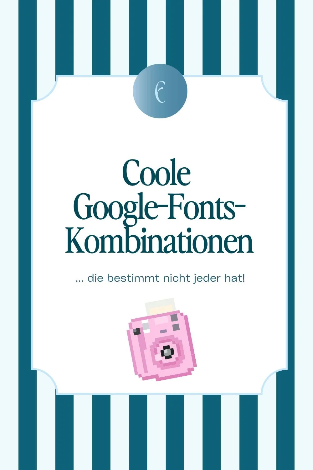 Google Fonts Kombinationen