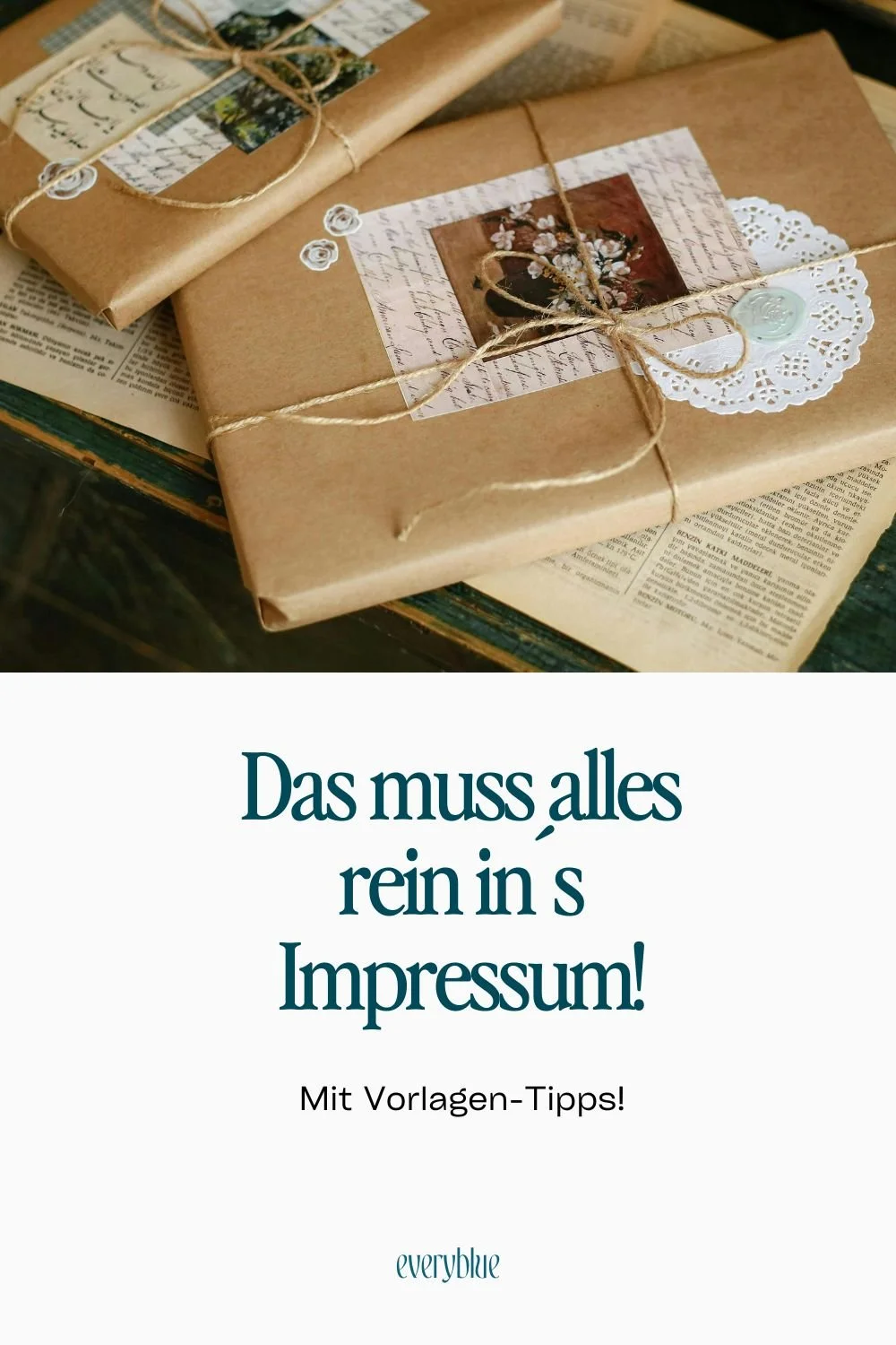 Impressum - Tipps