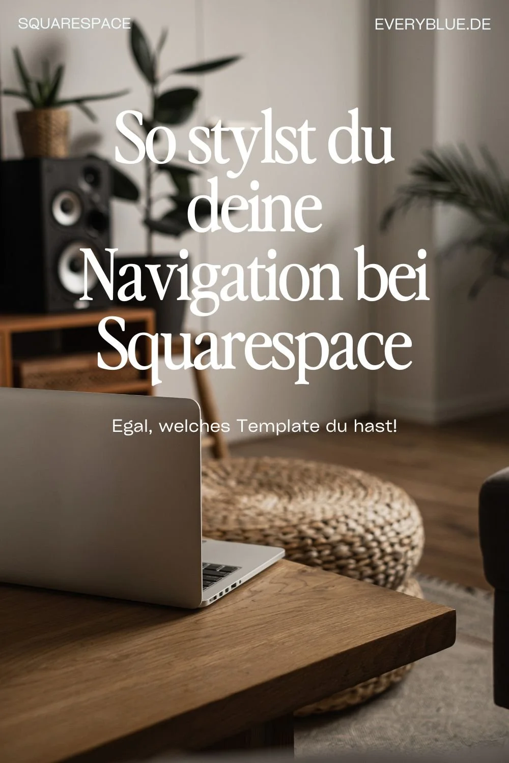 Navigation stylen bei Squarespace