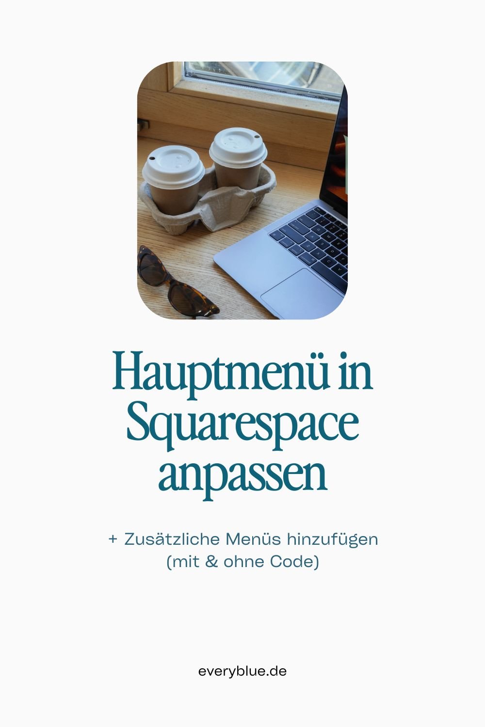 Hauptmenü in Squarespace anpassen