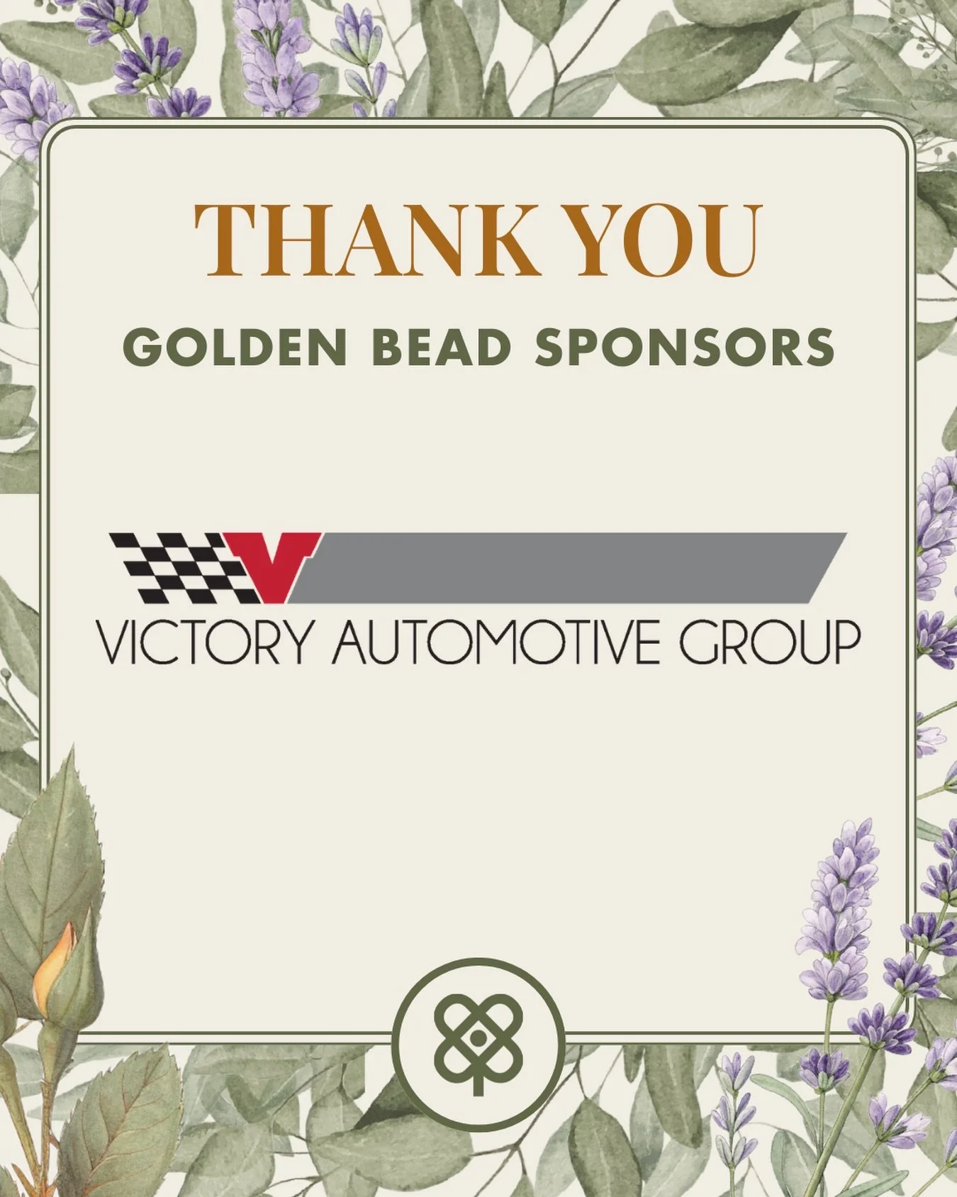 Celebrating our Golden Bead Sponsor, Victory Automotive Group! 
Your leadership transforms our school and creates unforgettable experiences for every student. 🪷🪷

@victory_toyota_canton 

#DaycroftGoldenBead #CommunityChampions
