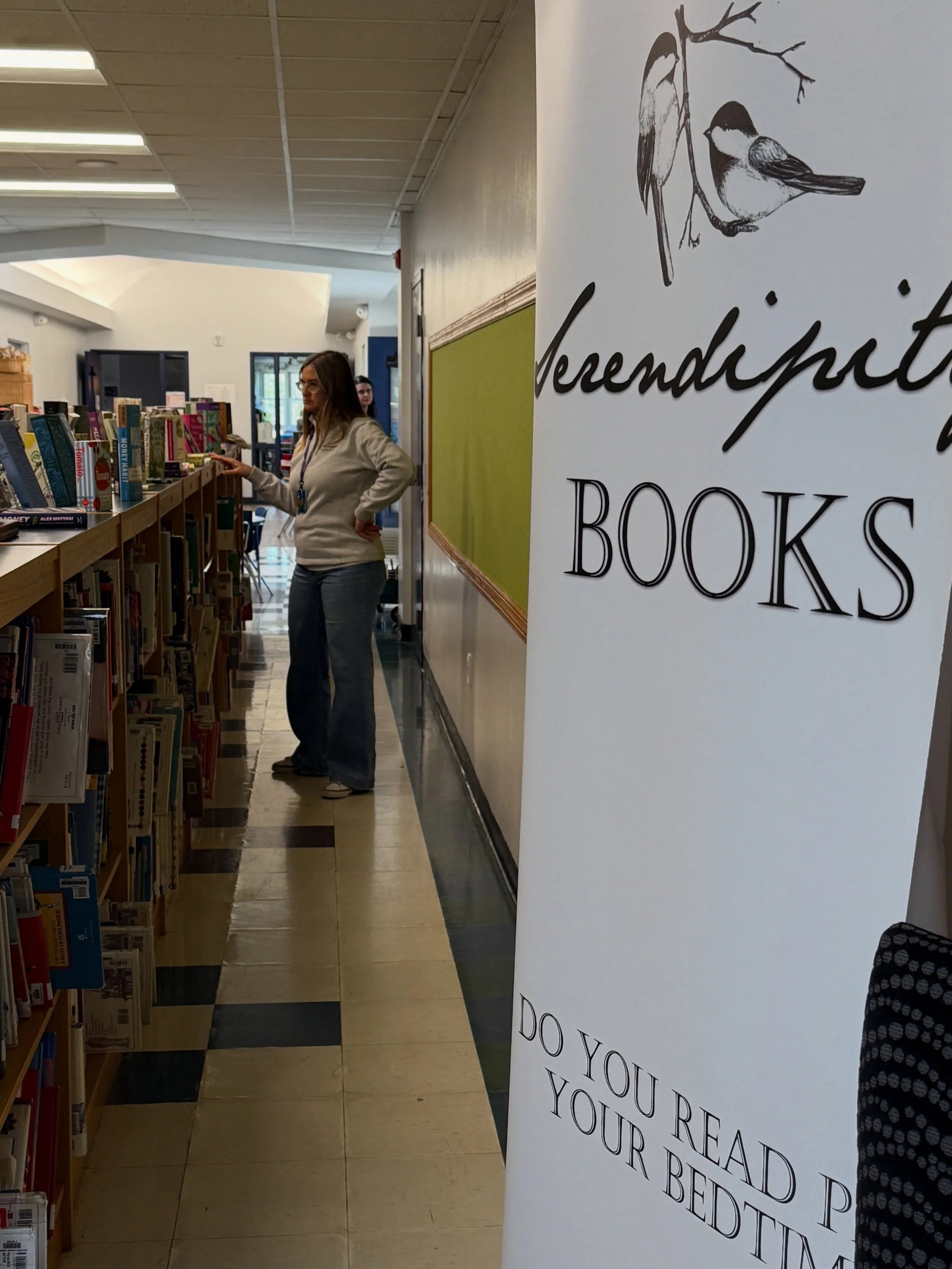 A huge thank you to @serendipity_books_chelsea for hosting such a thoughtful Teacher Appreciation Week book fair for our teachers! 📚✨

💛One of the greatest gifts you can give a teacher is a moment to slow down, relax, and get lost in a good book. A